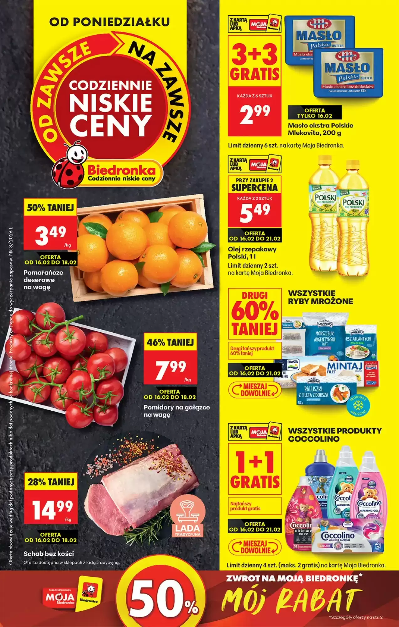 Gazetka Biedronka od 16.02.2026 do 21.02.2026