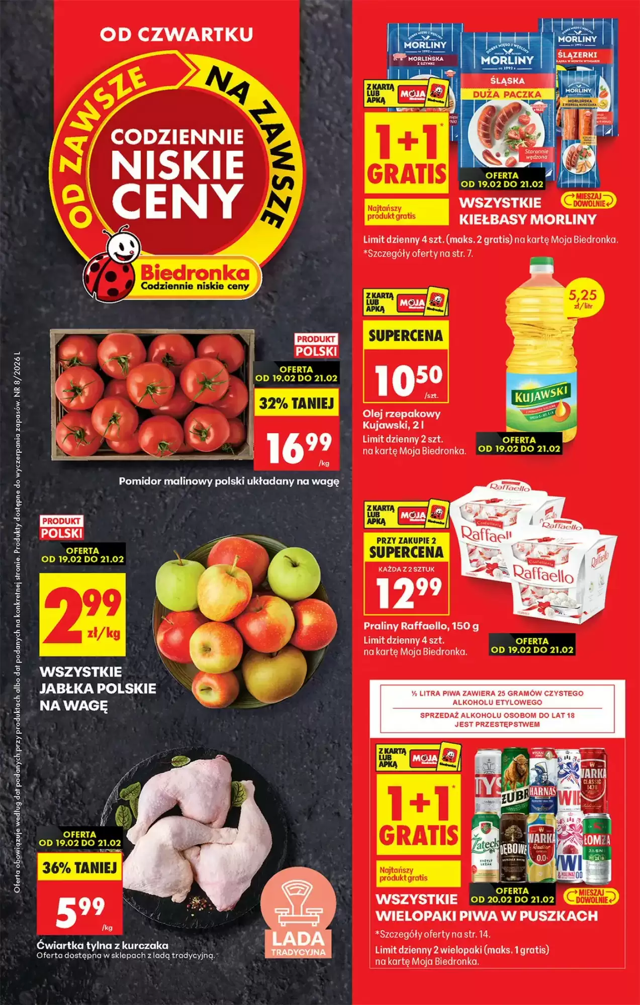 Gazetka Biedronka od 19.02.2026 do 21.02.2026