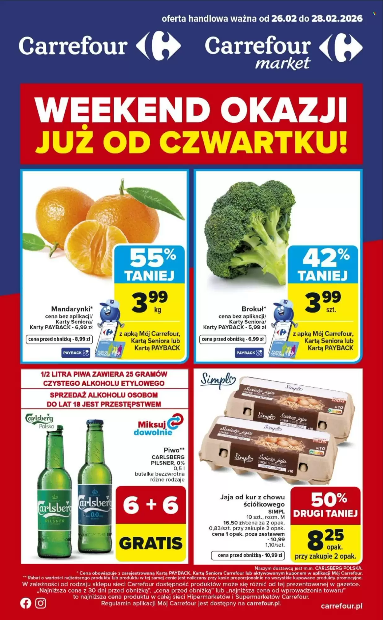 Gazetka Carrefour od 26.02.2026 do 28.02.2026