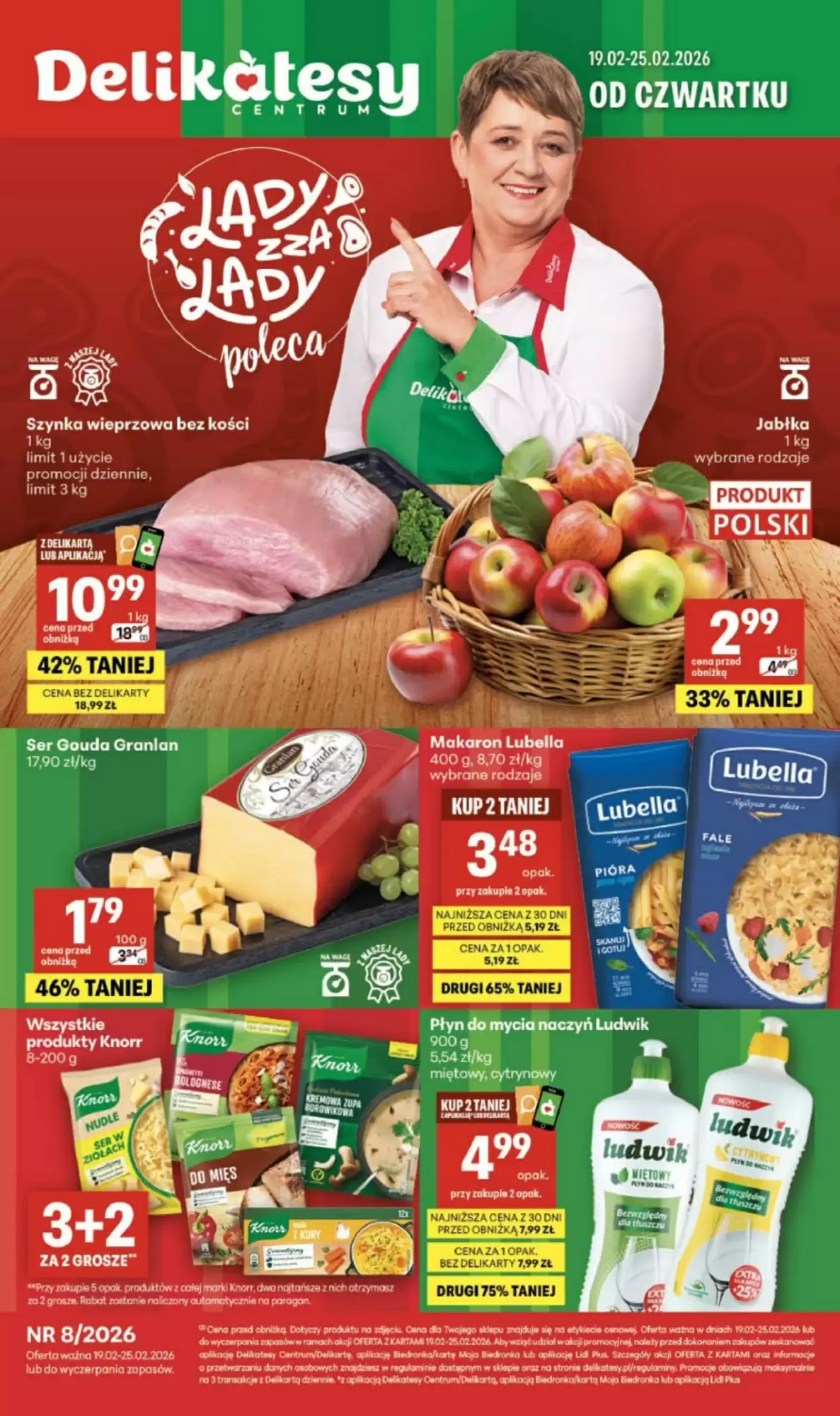 Gazetka Delikatesy Centrum od 19.02.2026 do 25.02.2026