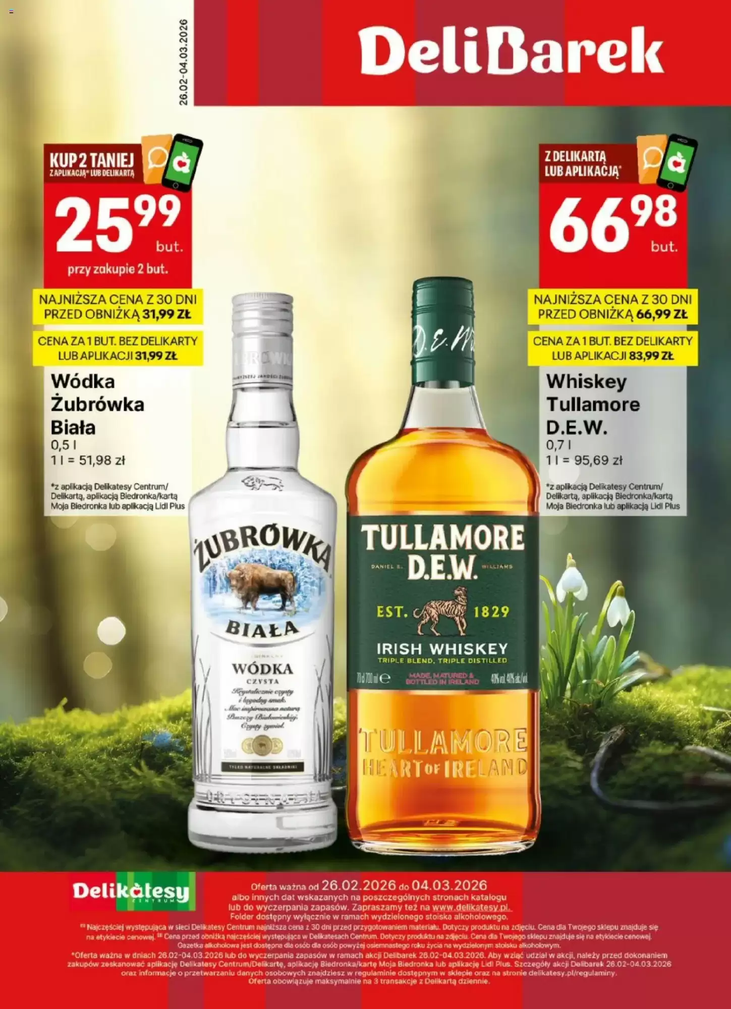 Gazetka Delikatesy Centrum od 26.02.2026 do 04.03.2026