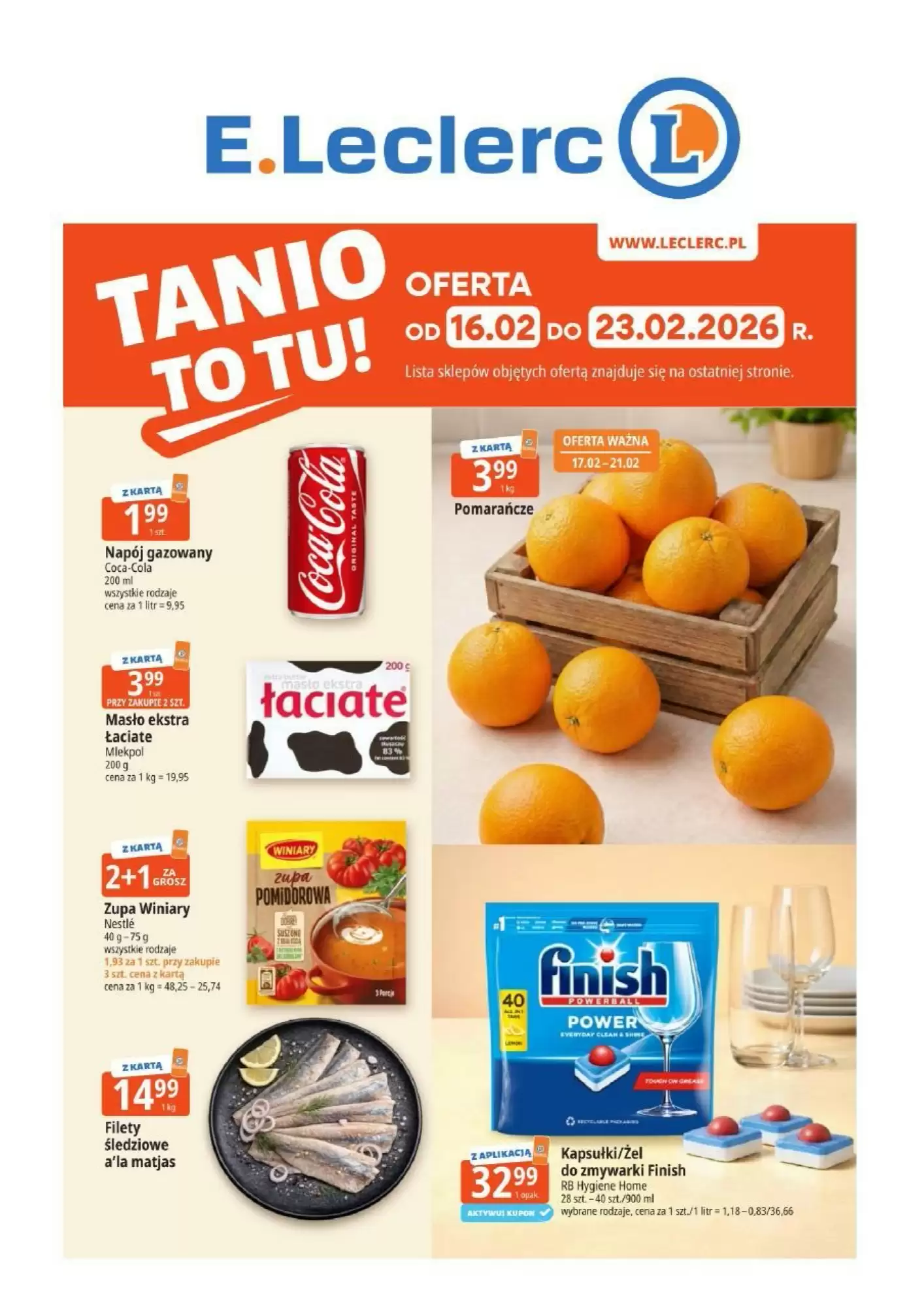 Gazetka E.Leclerc od 16.02.2026 do 23.02.2026
