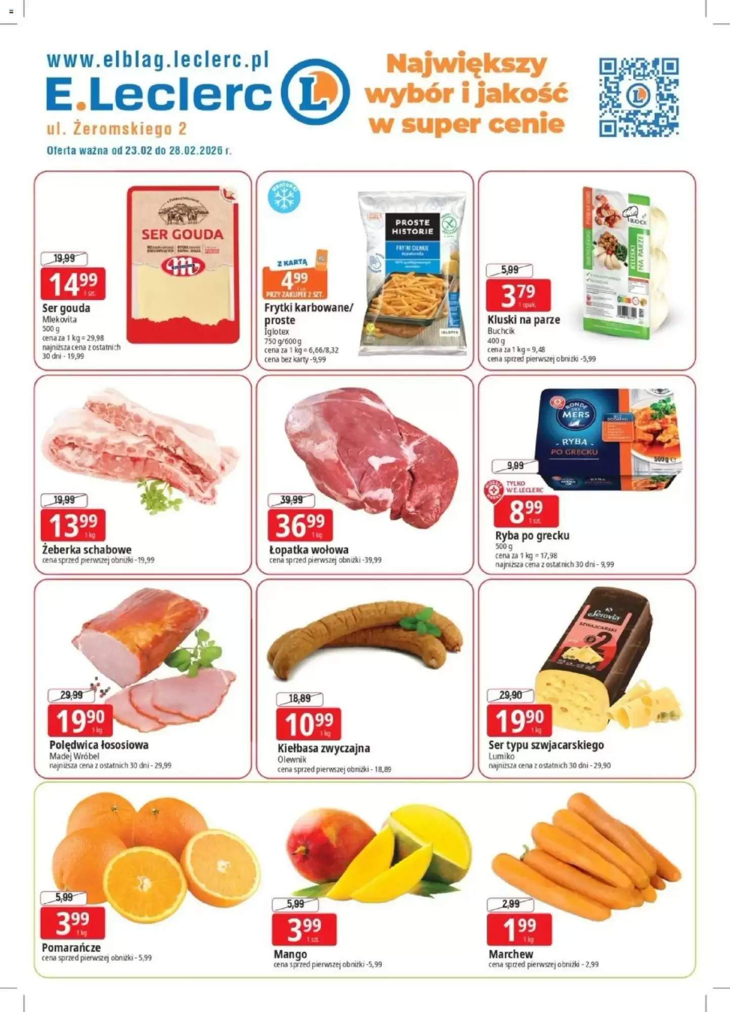 Gazetka E.Leclerc od 23.02.2026 do 28.02.2026