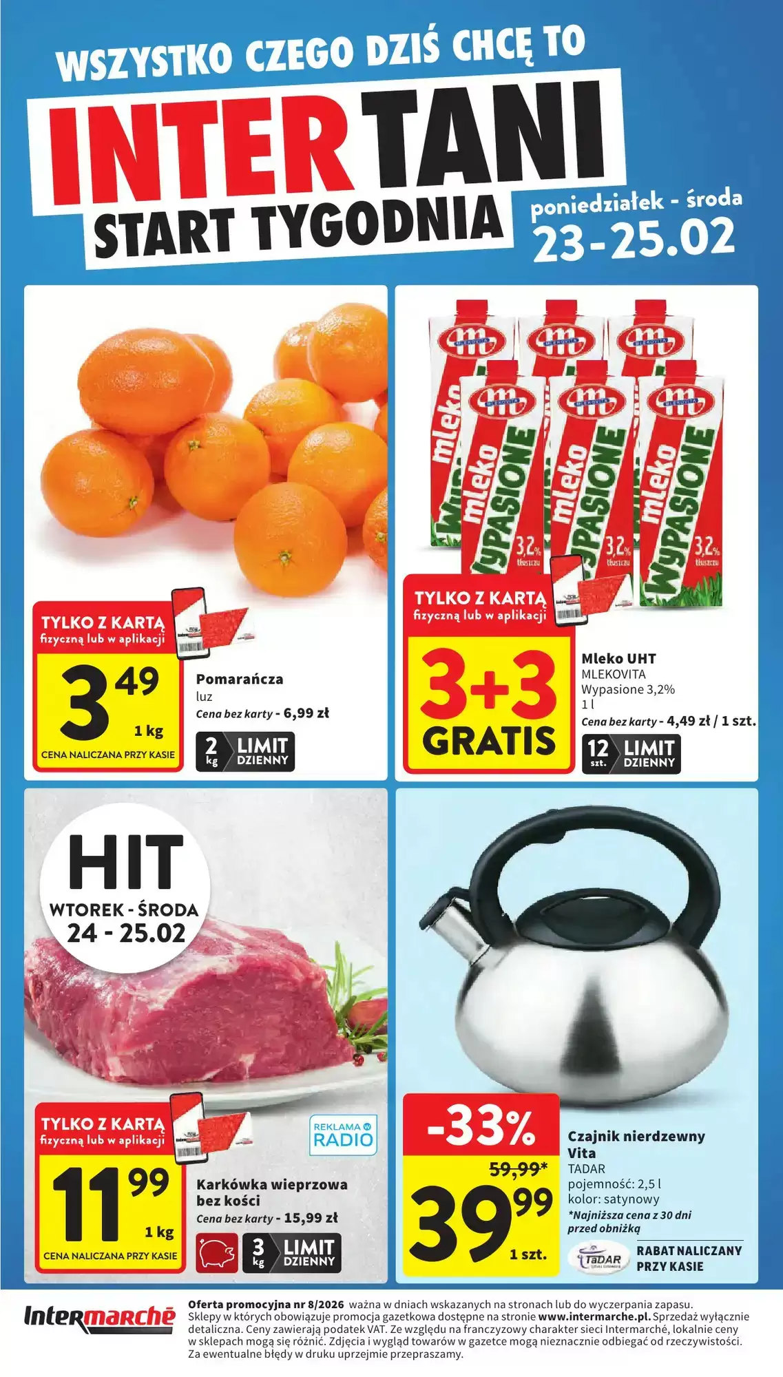 Gazetka Intermarche od 23.02.2026 do 25.02.2026