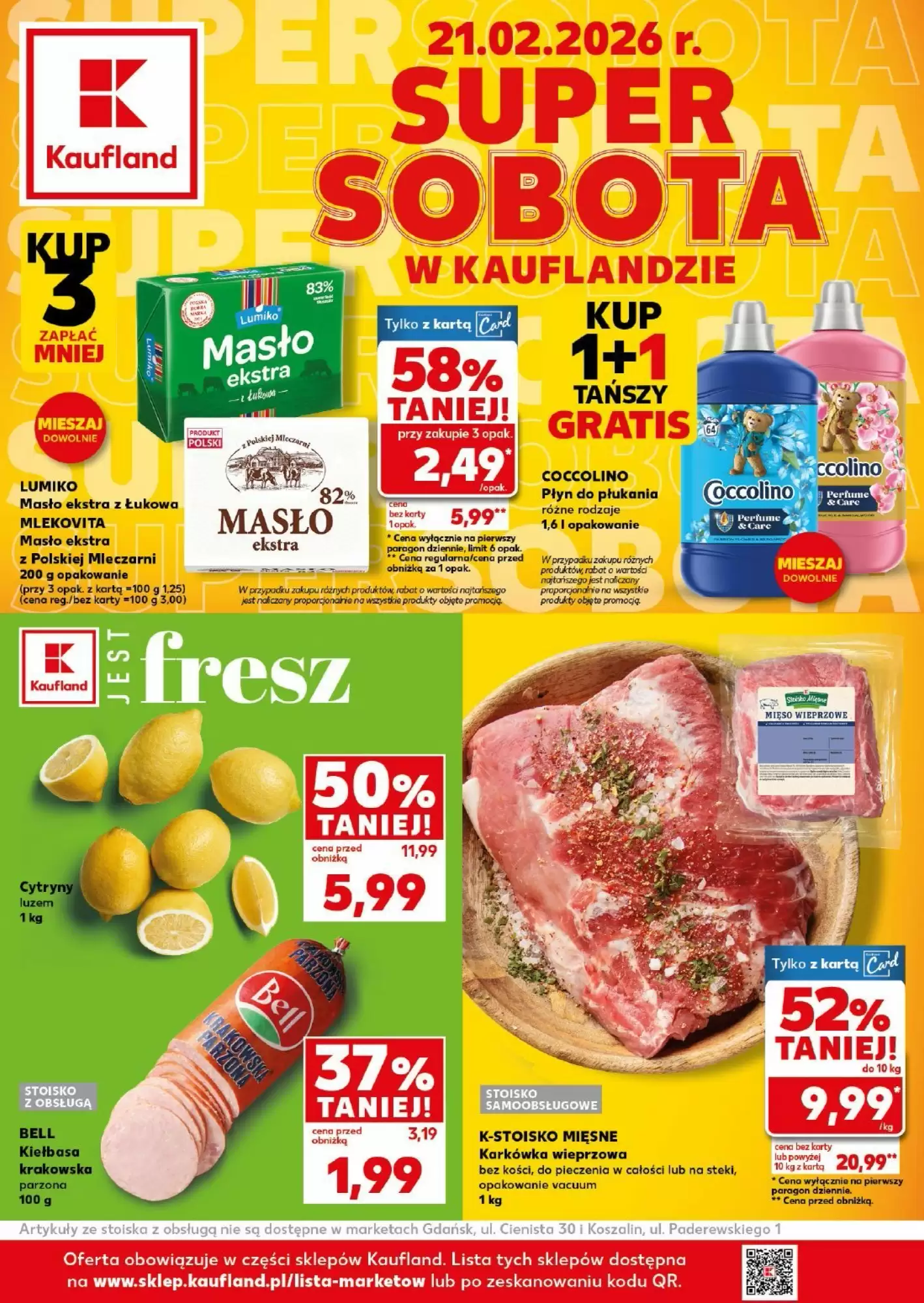 Gazetka Kaufland od 21.02.2026 do 21.02.2026
