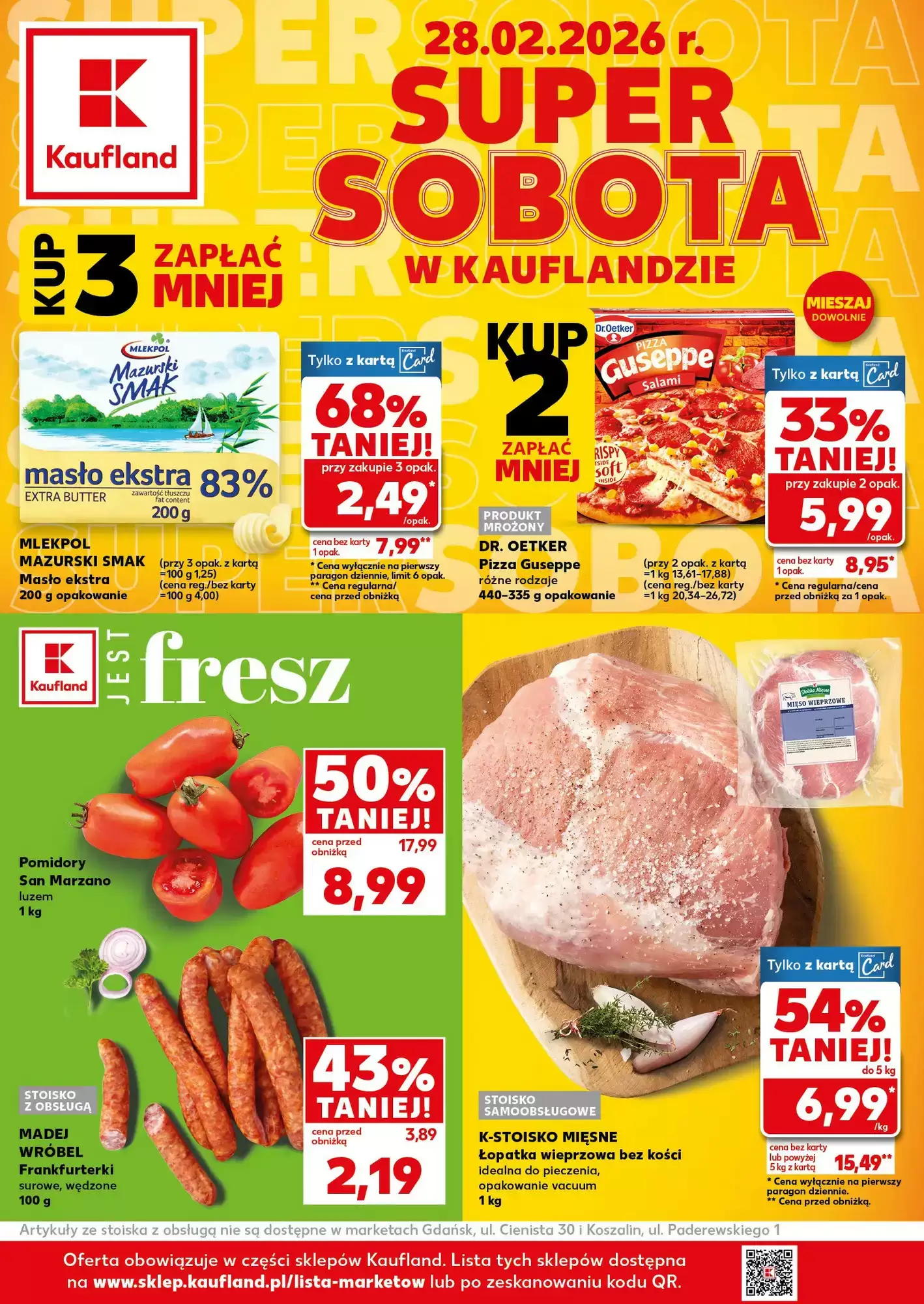 Gazetka Kaufland od 28.02.2026 do 28.02.2026