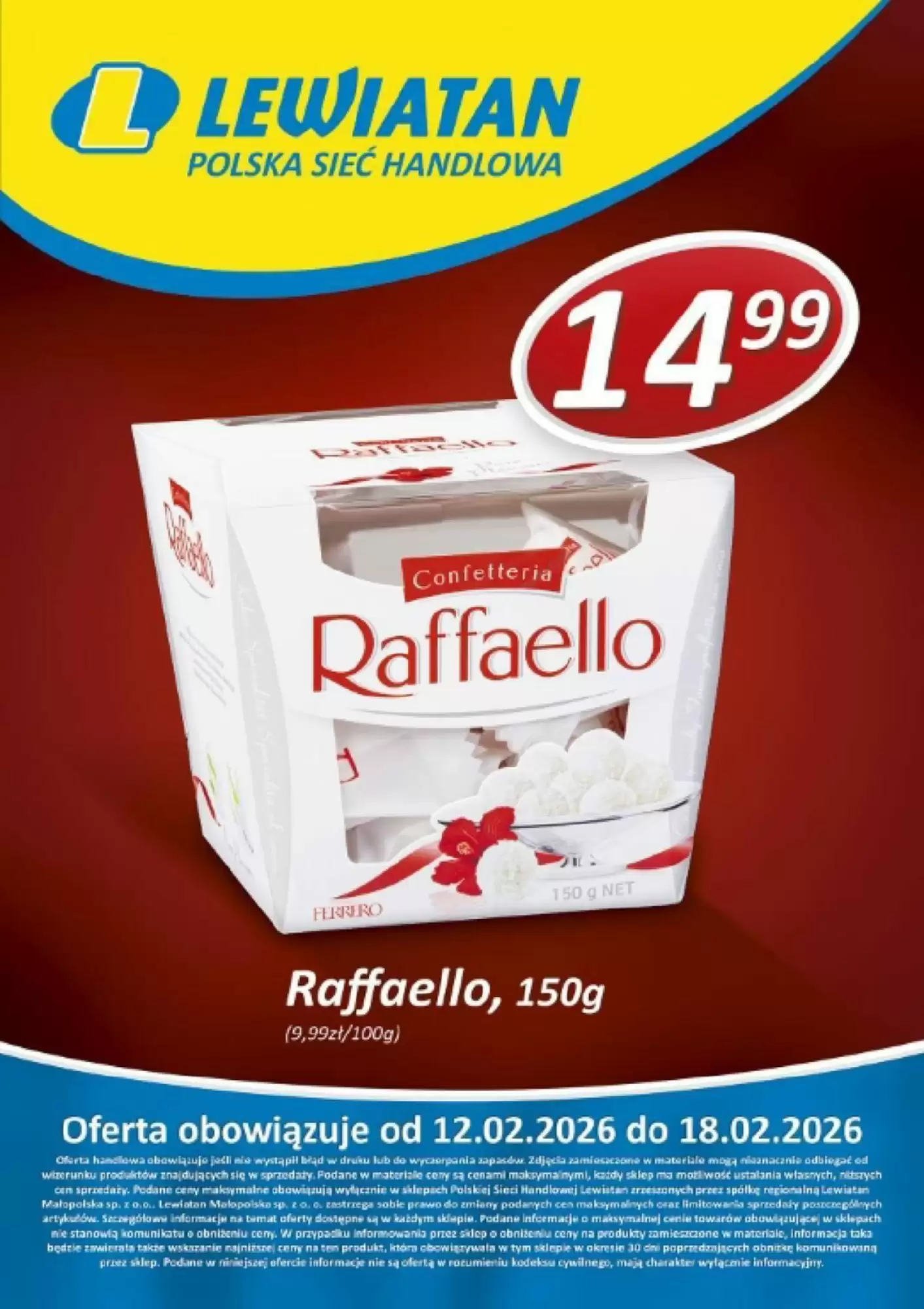 Gazetka Lewiatan od 12.02.2026 do 18.02.2026