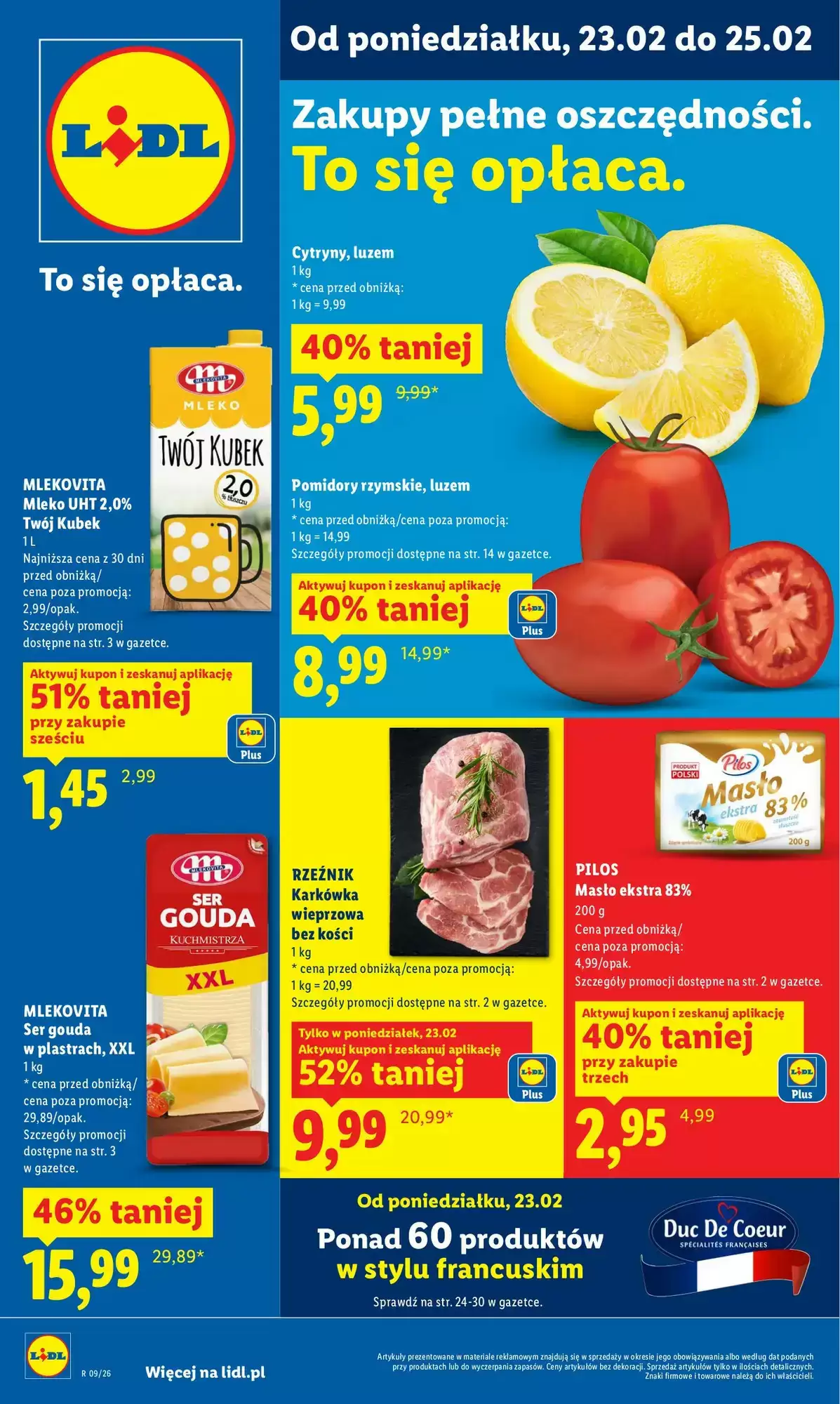 Gazetka Lidl od 23.02.2026 do 25.02.2026