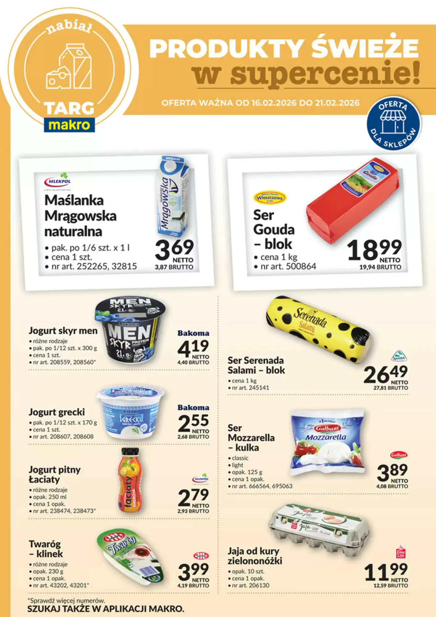 Gazetka Makro od 16.02.2026 do 21.02.2026
