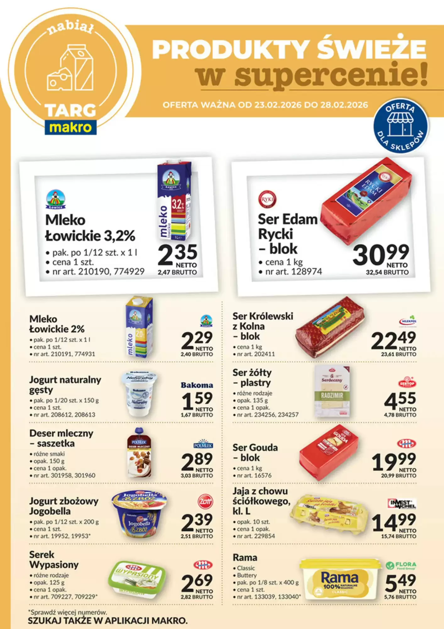 Gazetka Makro od 23.02.2026 do 28.02.2026