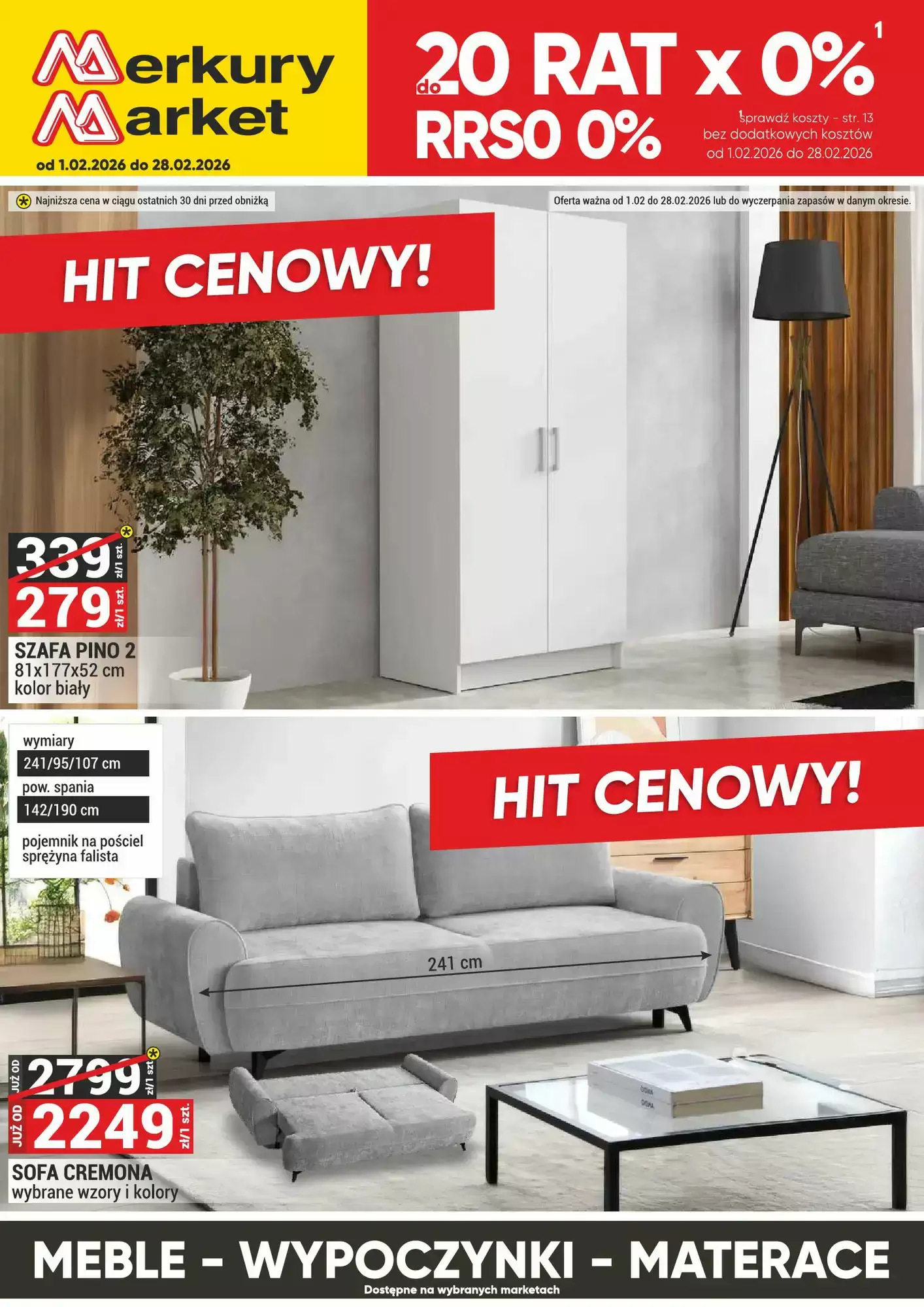 Gazetka Merkury Market od 01.02.2026 do 28.02.2026