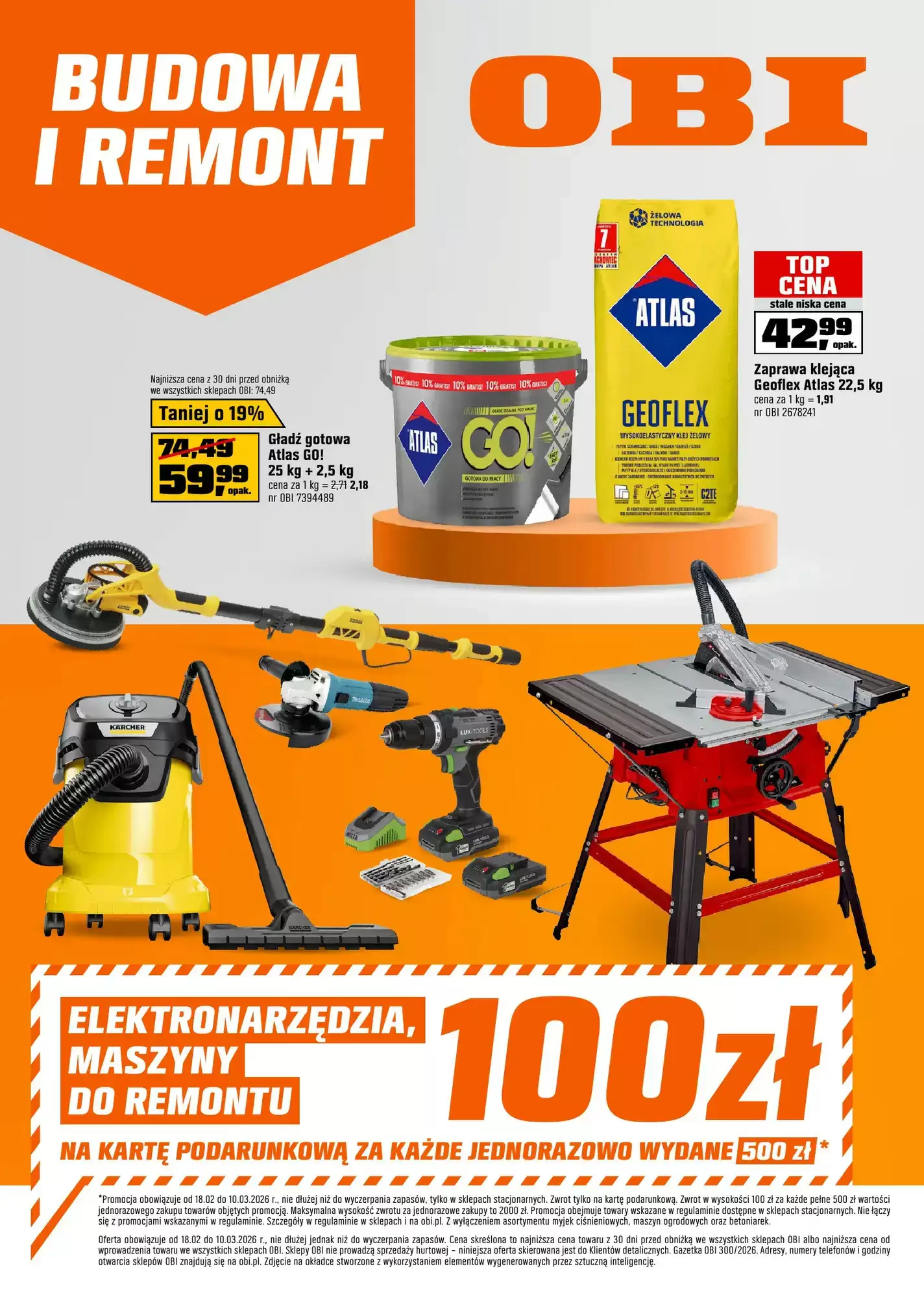 Gazetka Obi od 18.02.2026 do 10.03.2026