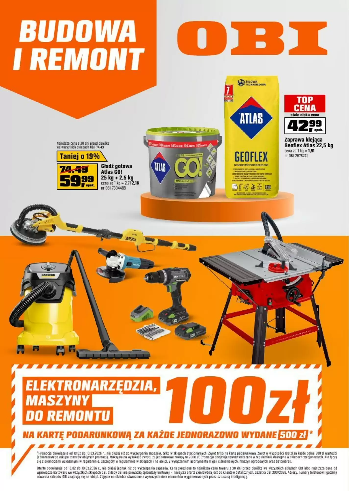 Gazetka Obi od 19.02.2026 do 10.03.2026