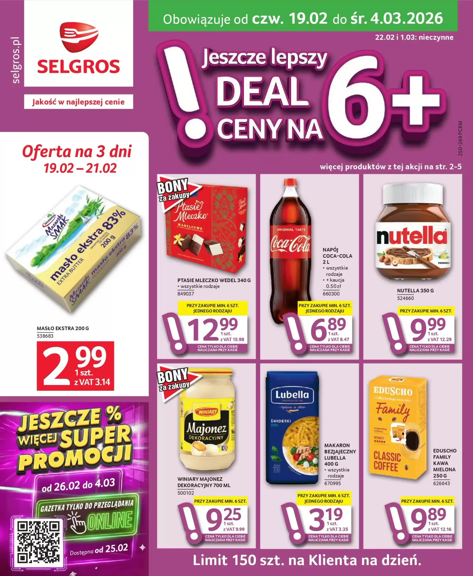 Gazetka Selgros od 19.02.2026 do 04.03.2026