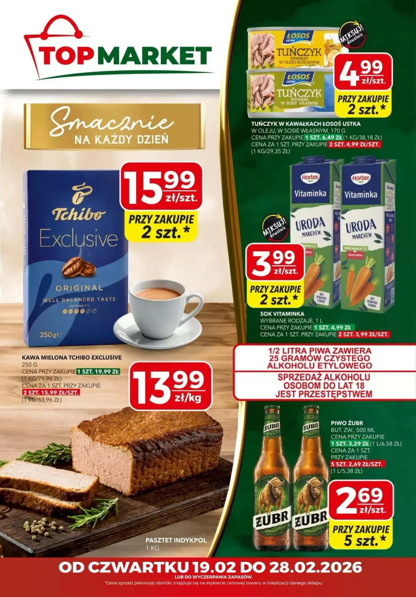 Gazetka Top Market od 19.02.2026 do 28.02.2026