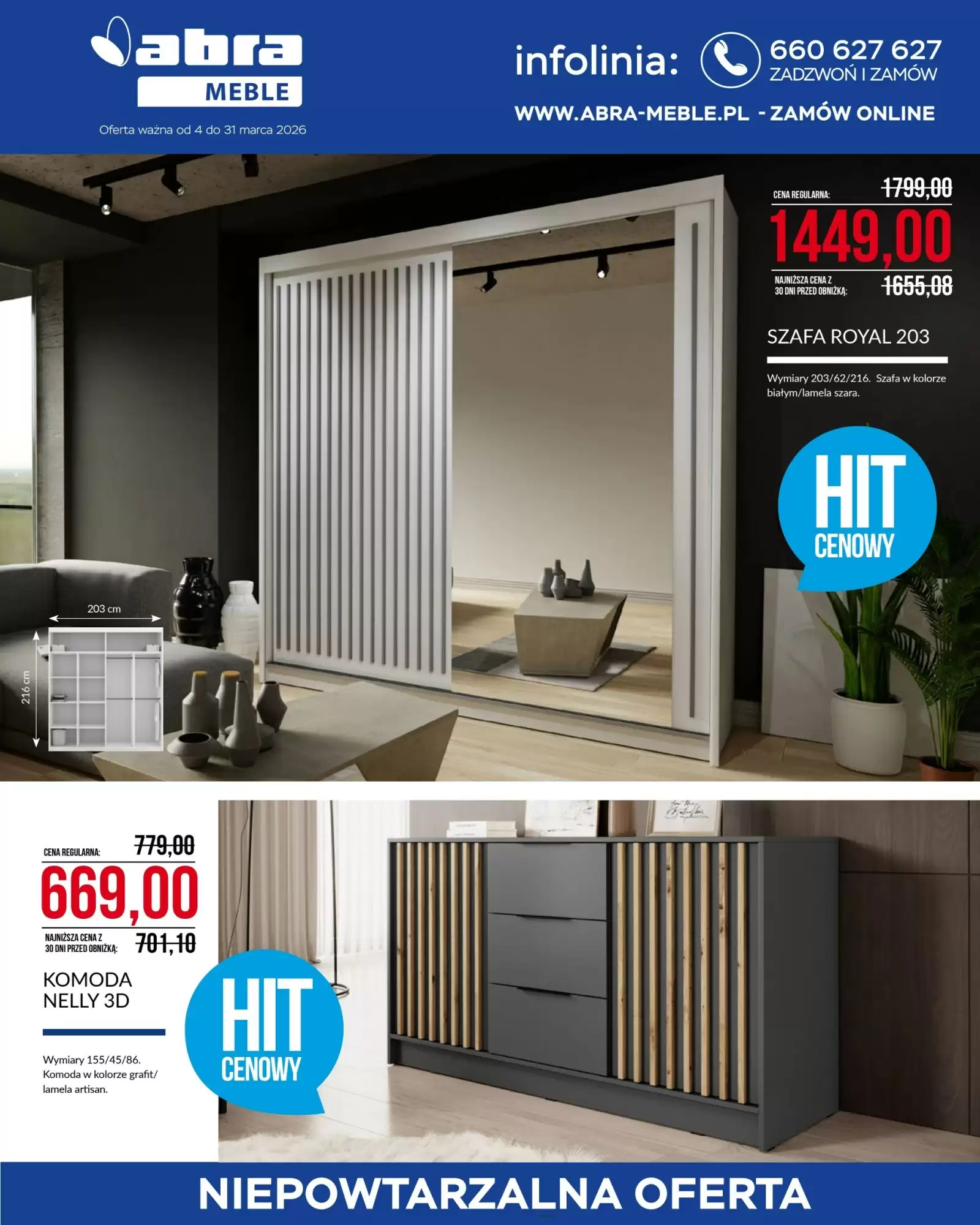 Gazetka Abra od 04.03.2026 do 31.03.2026