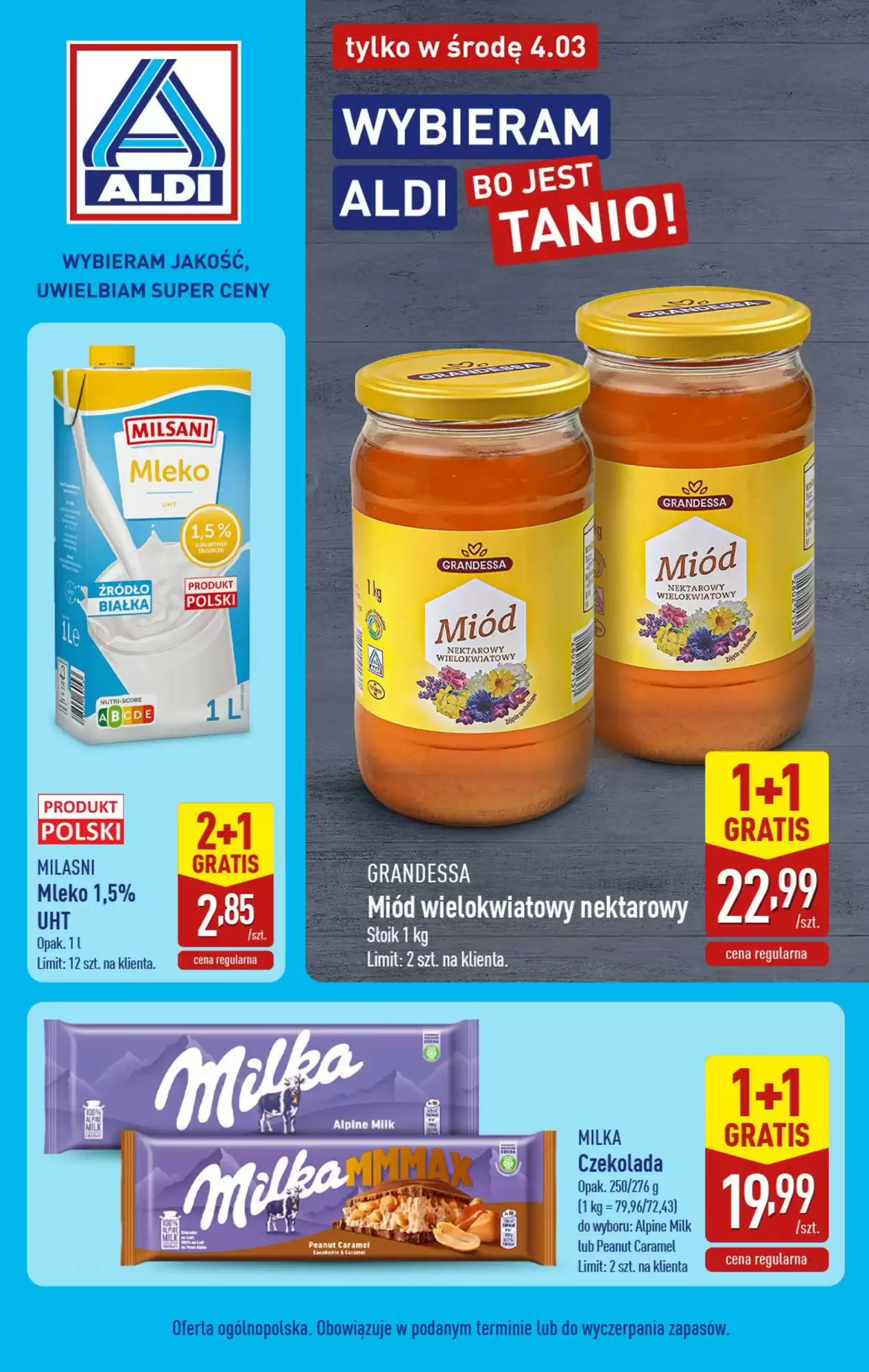 Gazetka Aldi od 04.03.2026 do 04.03.2026