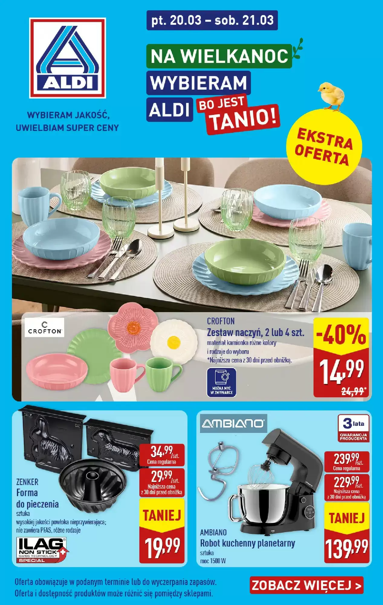 Gazetka Aldi od 20.03.2026 do 21.03.2026