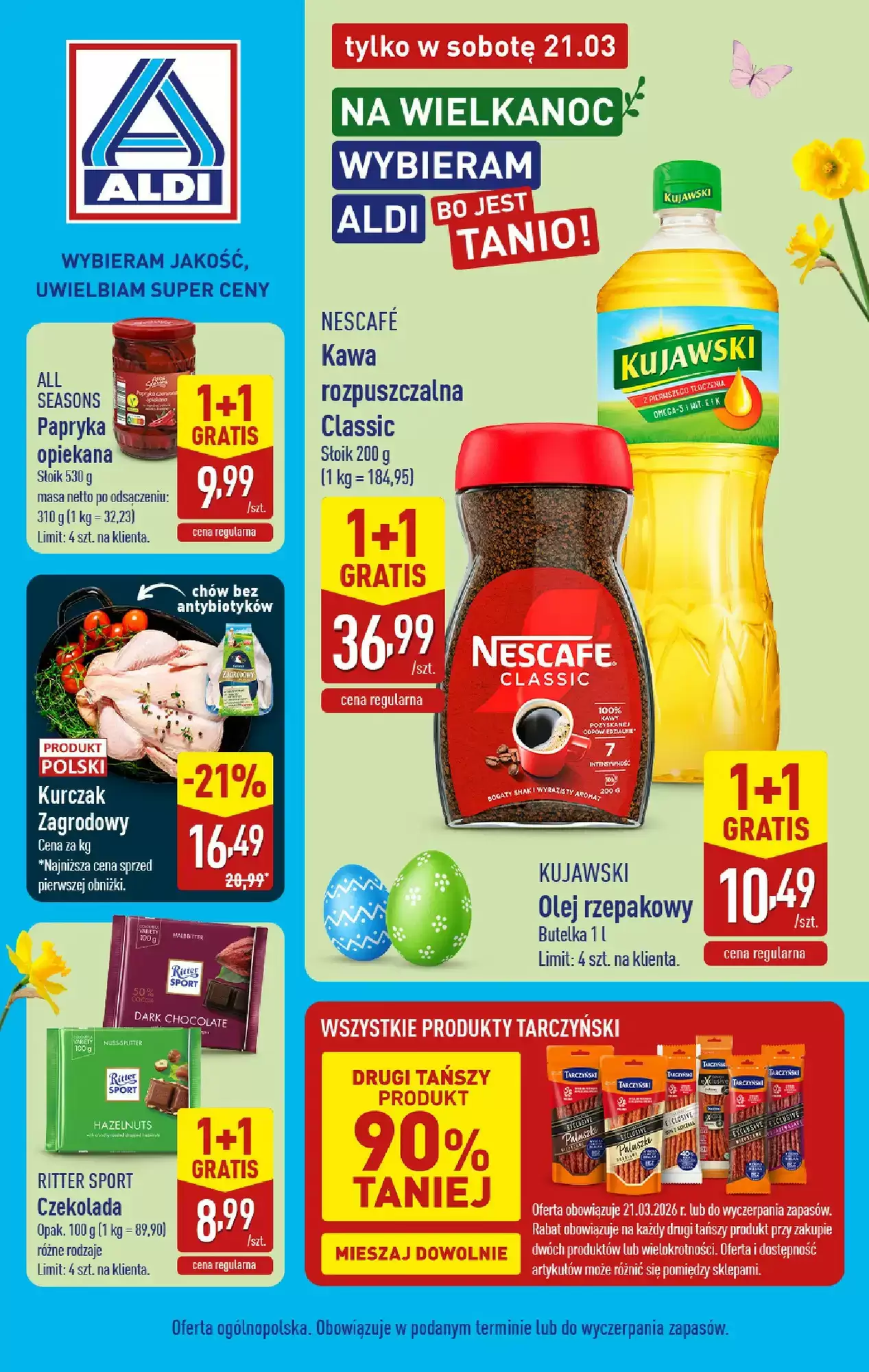 Gazetka Aldi od 21.03.2026 do 21.03.2026