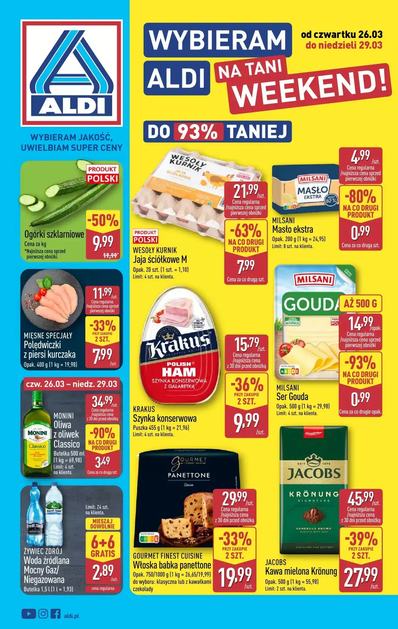 Gazetka Aldi od 26.03.2026 do 29.03.2026