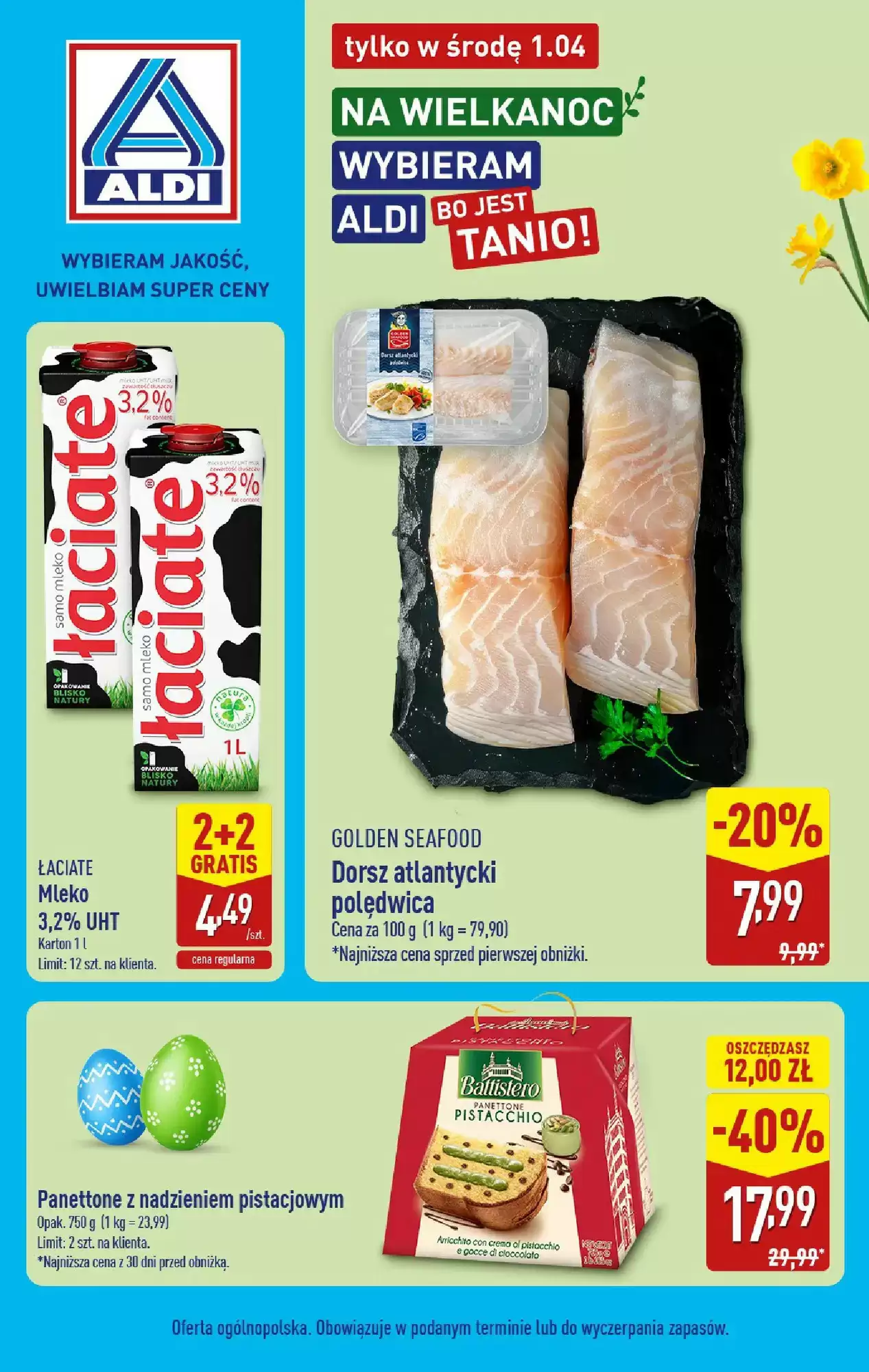 Gazetka Aldi od 01.04.2026 do 01.04.2026
