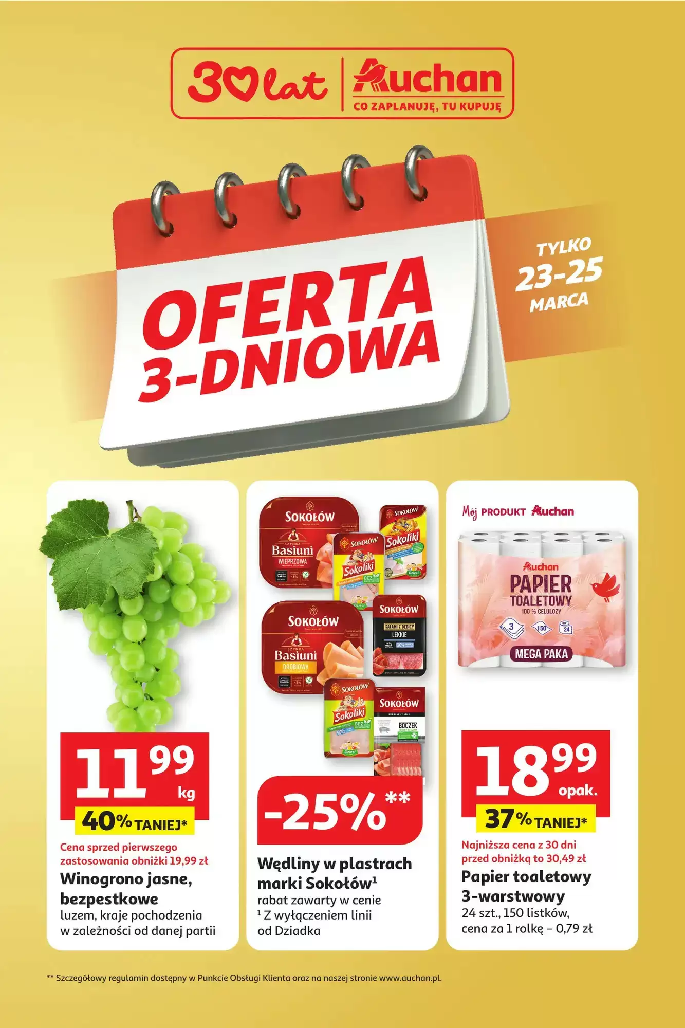 Gazetka Auchan od 23.03.2026 do 25.03.2026