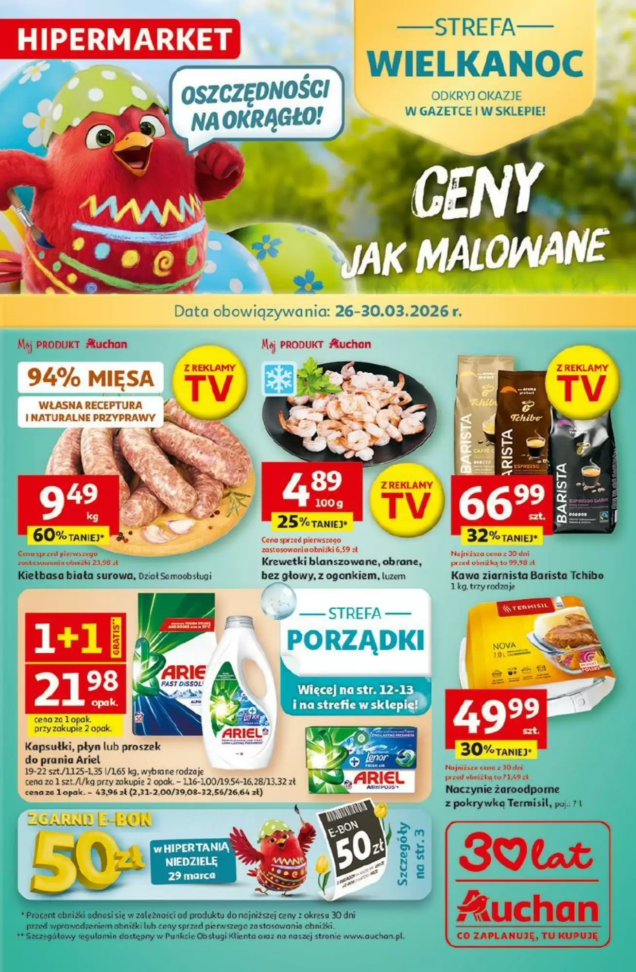 Gazetka Auchan od 26.03.2026 do 30.03.2026