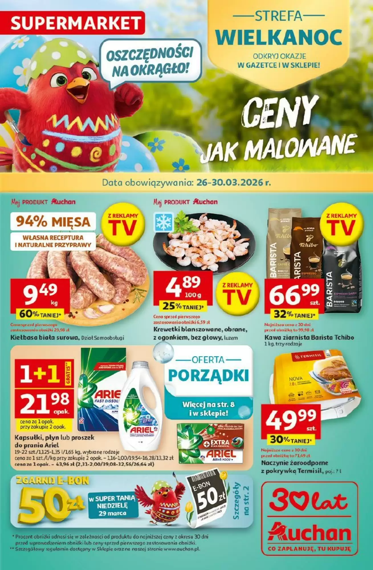 Gazetka Auchan od 26.03.2026 do 30.03.2026