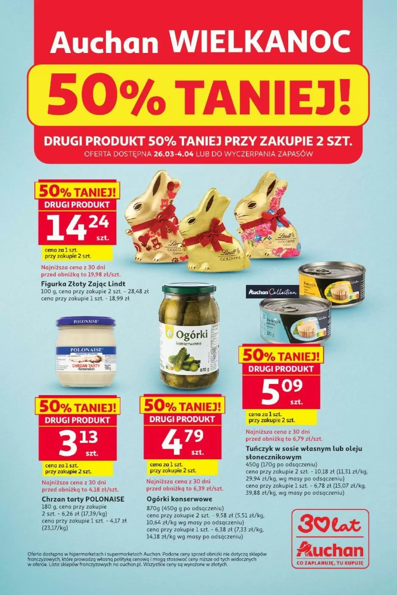 Gazetka Auchan od 26.03.2026 do 04.04.2026