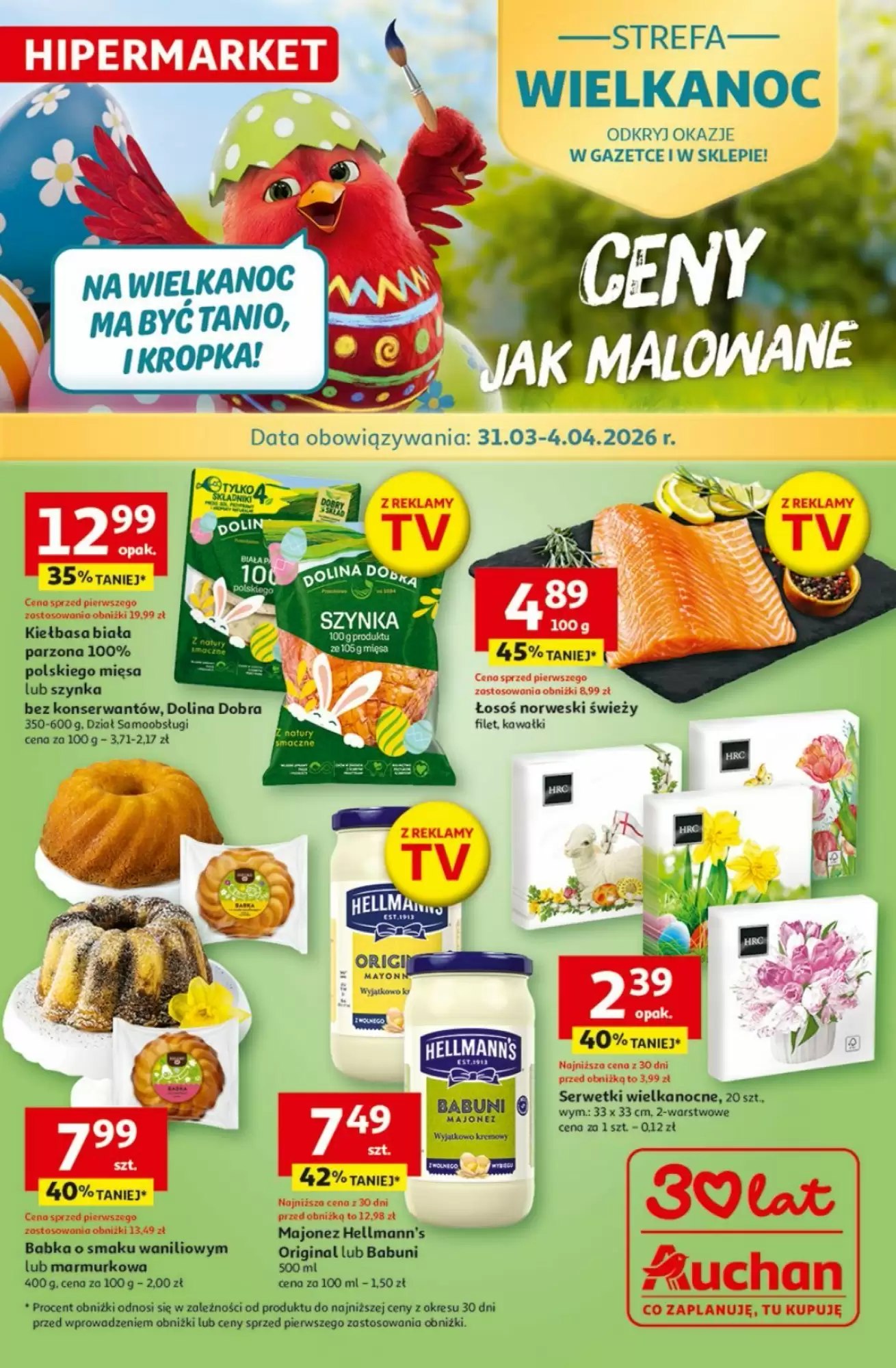 Gazetka Auchan od 31.03.2026 do 04.04.2026