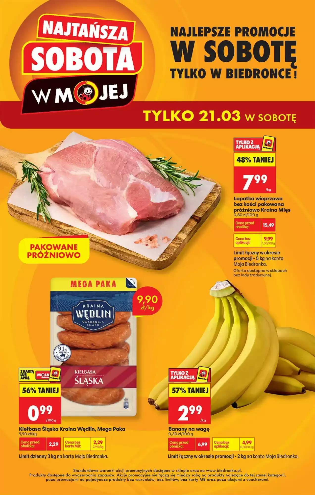 Gazetka Biedronka od 21.03.2026 do 21.03.2026