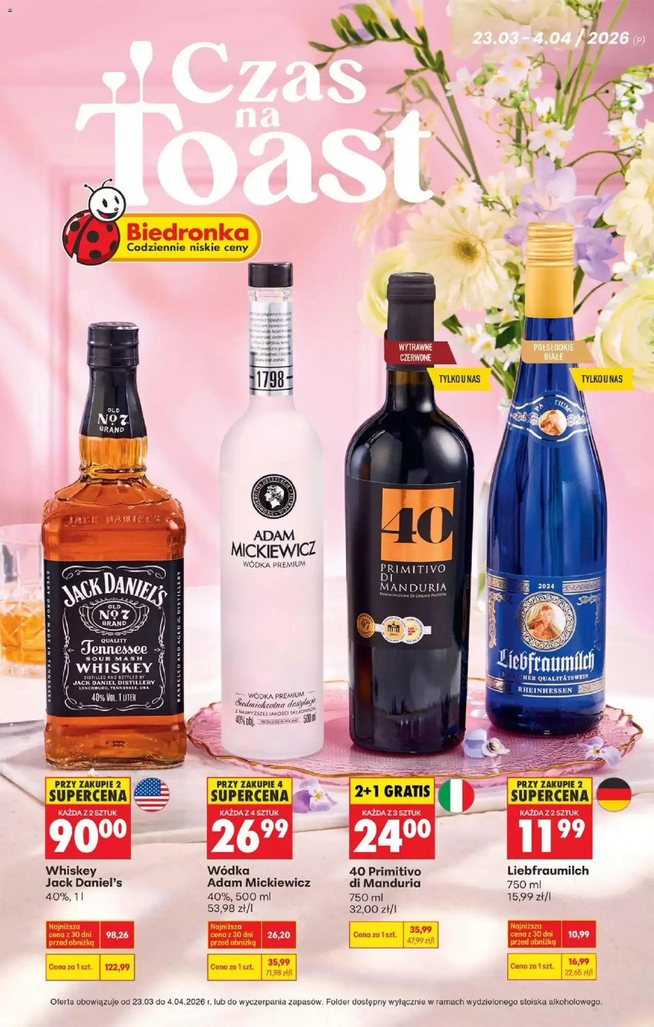 Gazetka Biedronka od 23.03.2026 do 04.04.2026