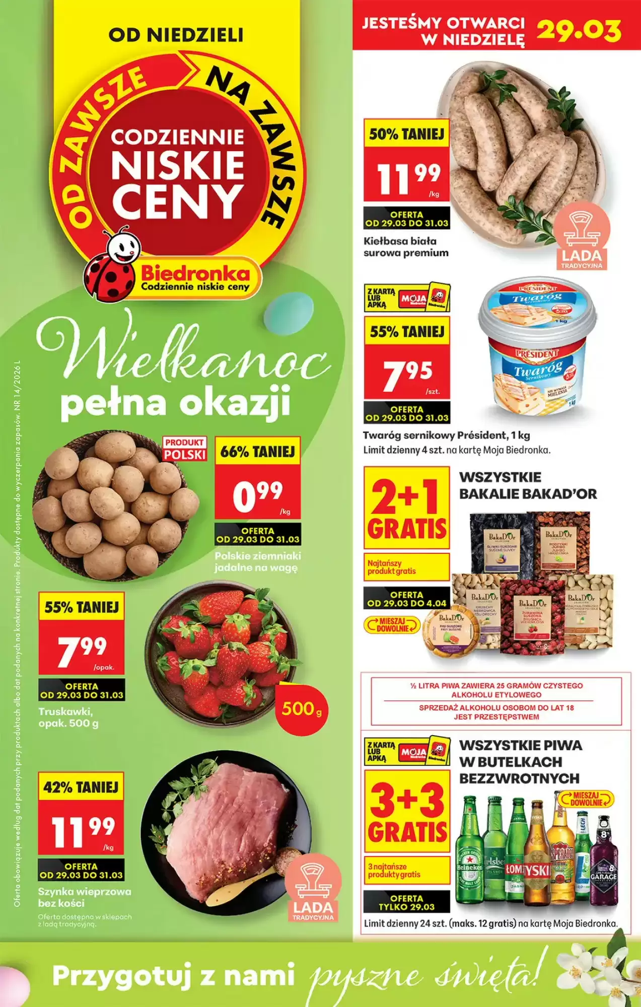 Gazetka Biedronka od 29.03.2026 do 04.04.2026