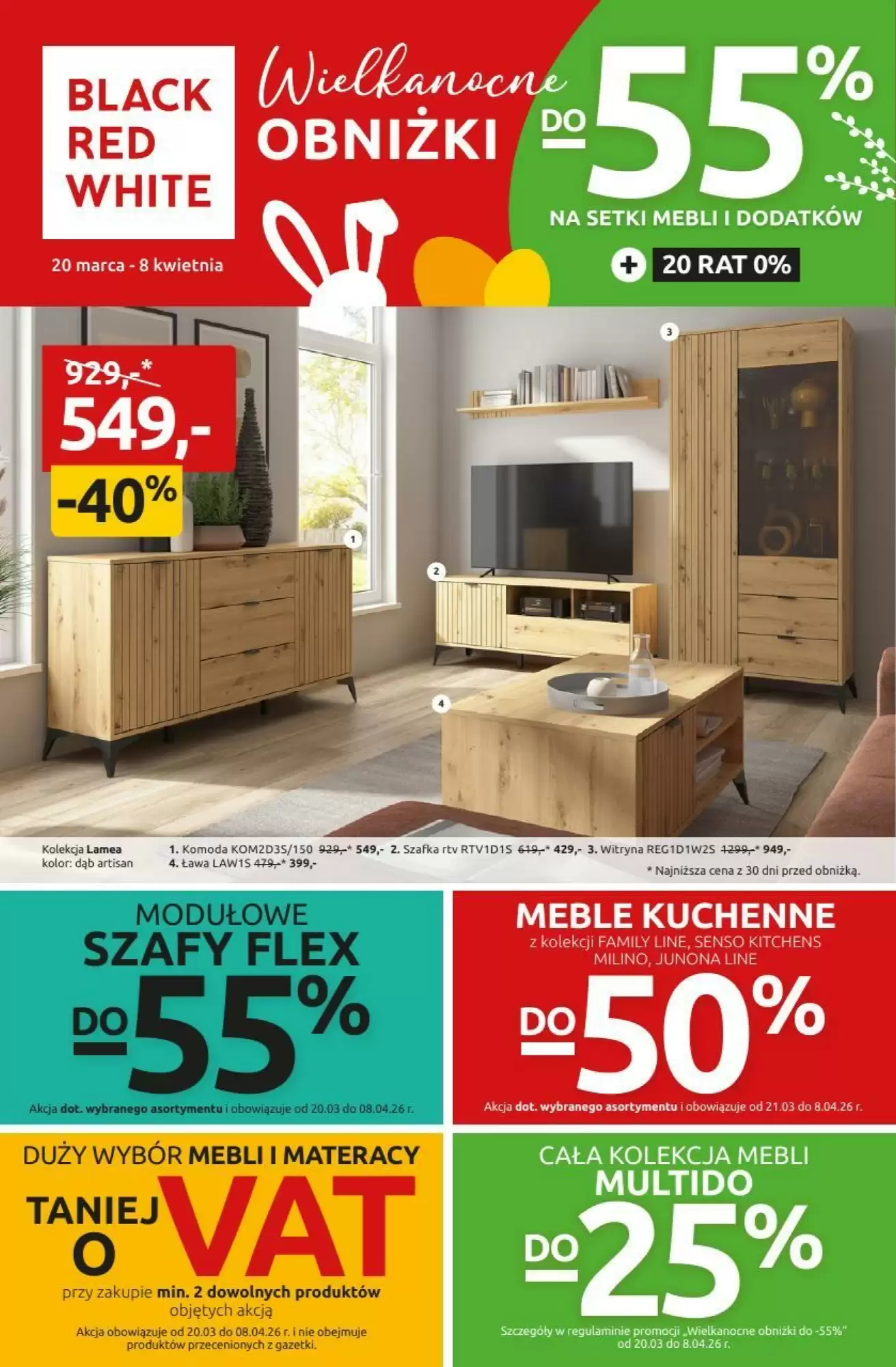 Gazetka Black Red White od 20.03.2026 do 08.04.2026