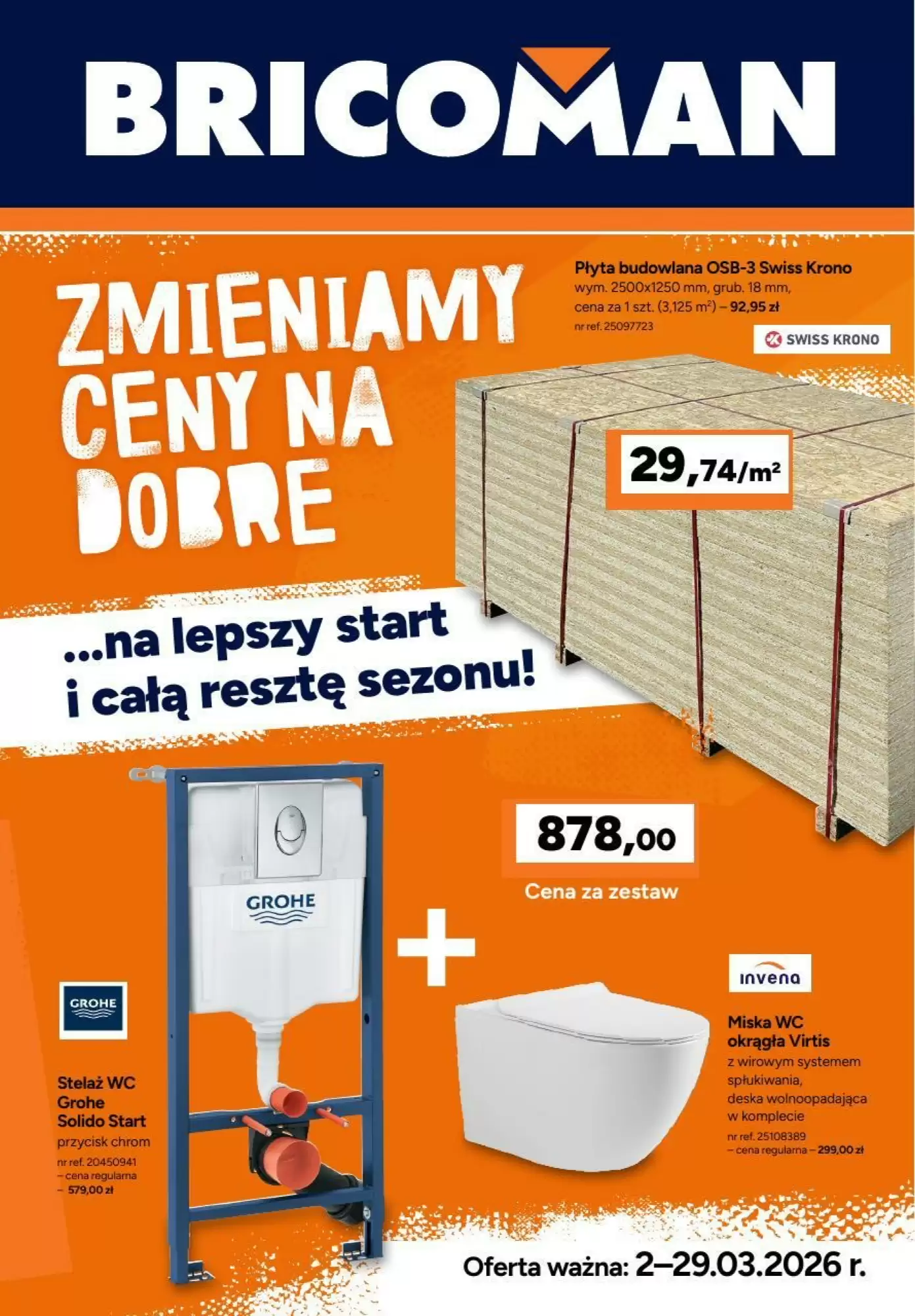 Gazetka Bricoman od 02.03.2026 do 29.03.2026