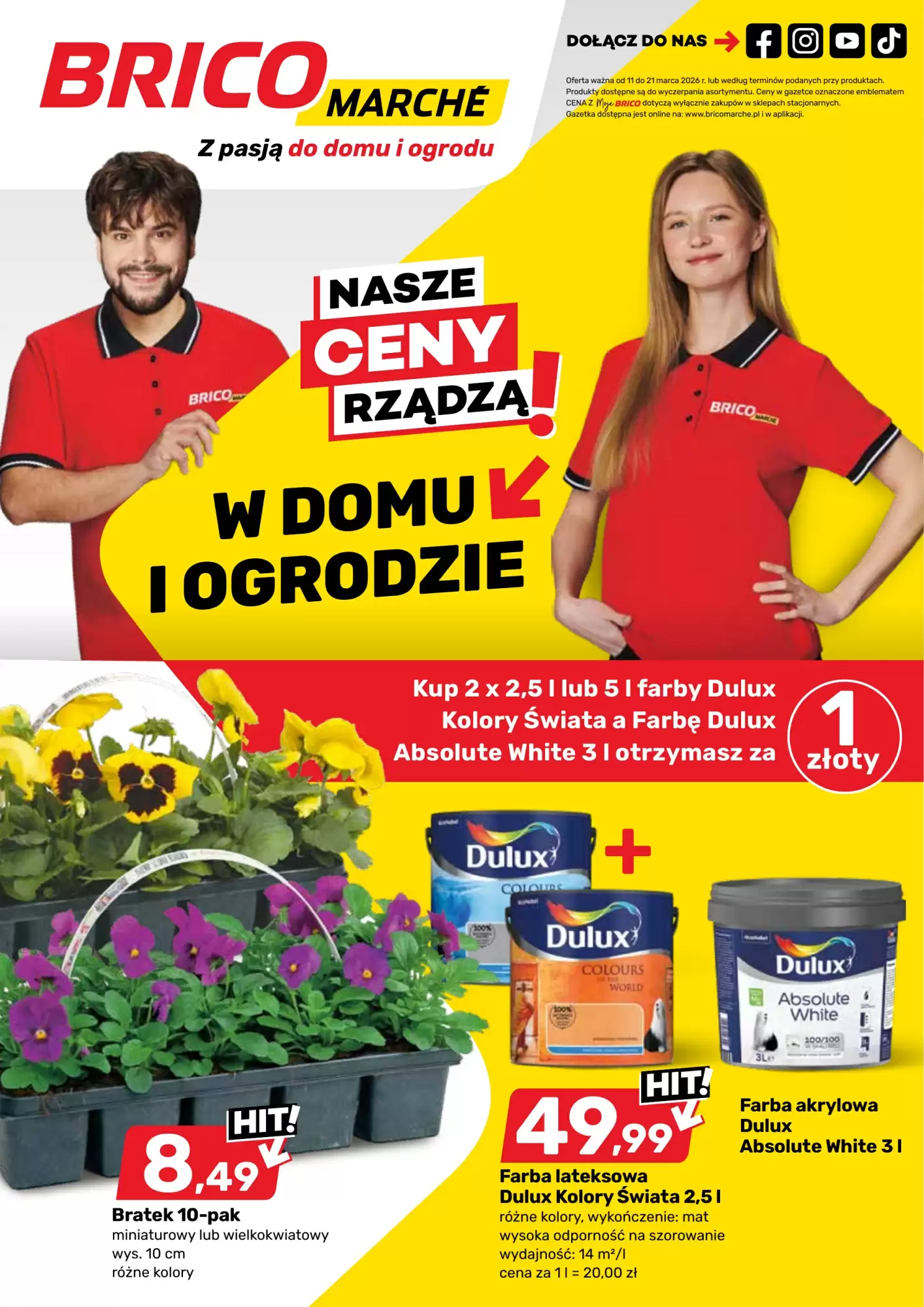 Gazetka Bricomarche od 11.03.2026 do 21.03.2026