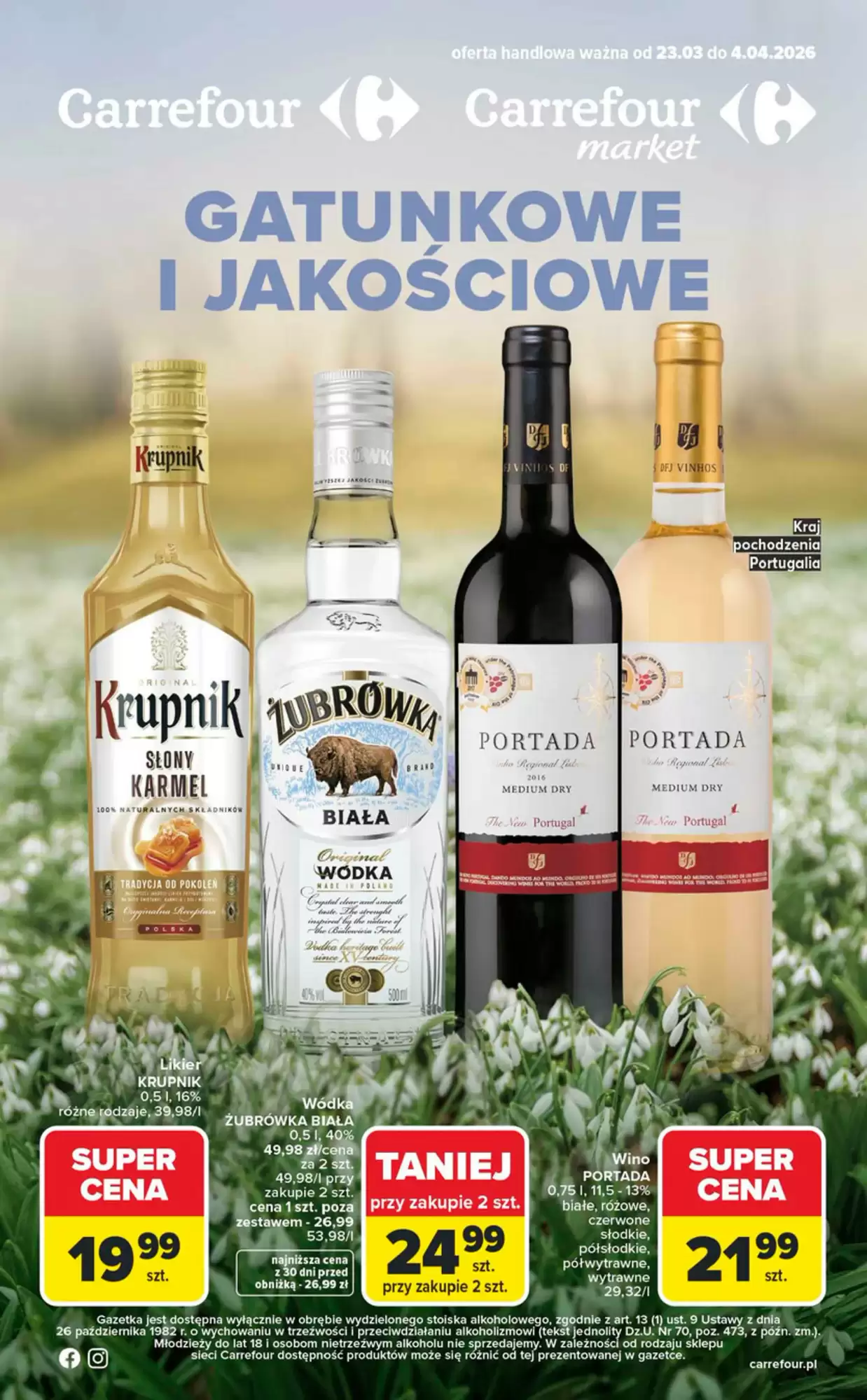 Gazetka Carrefour od 23.03.2026 do 04.04.2026