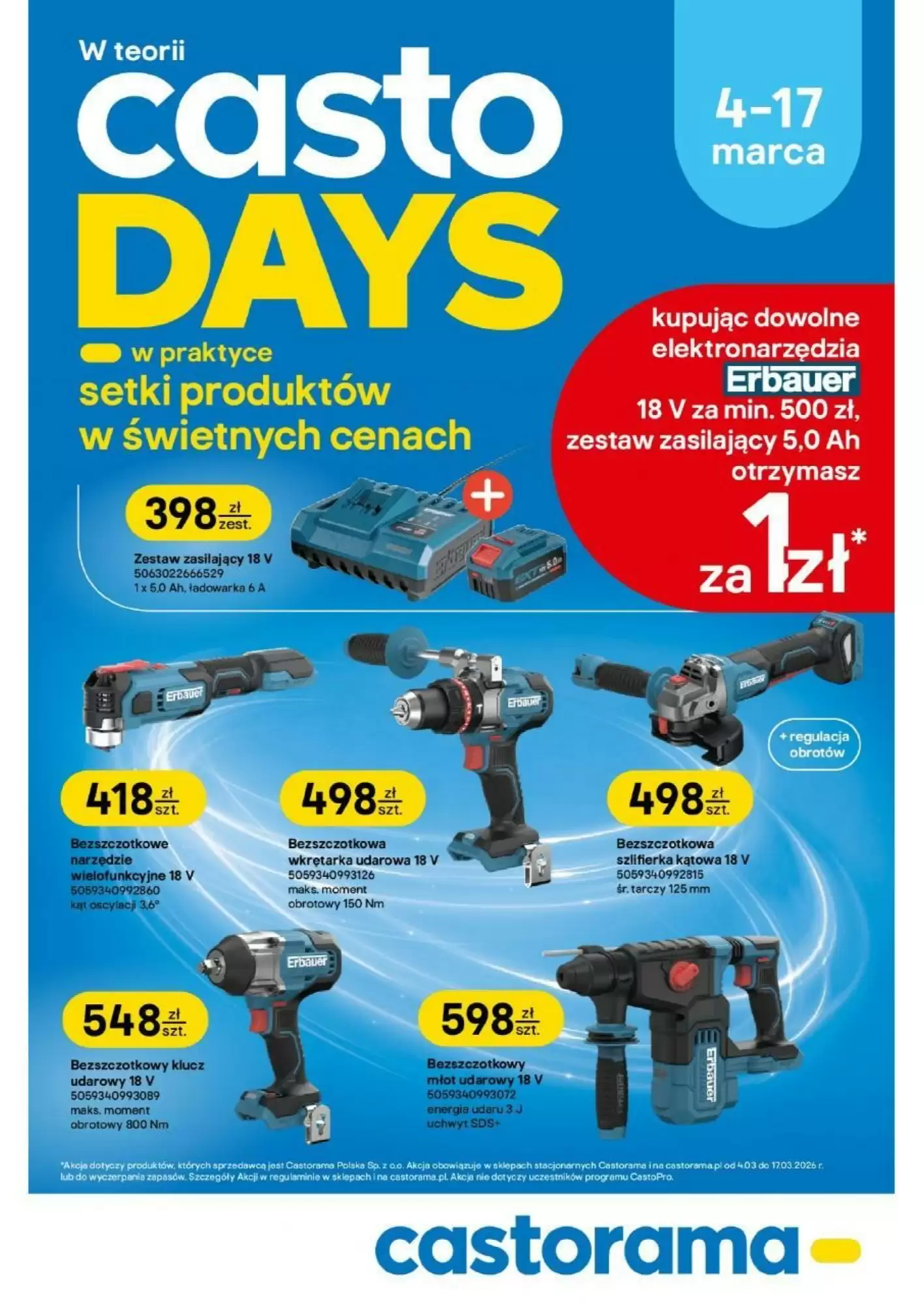 Gazetka Castorama od 04.03.2026 do 17.03.2026