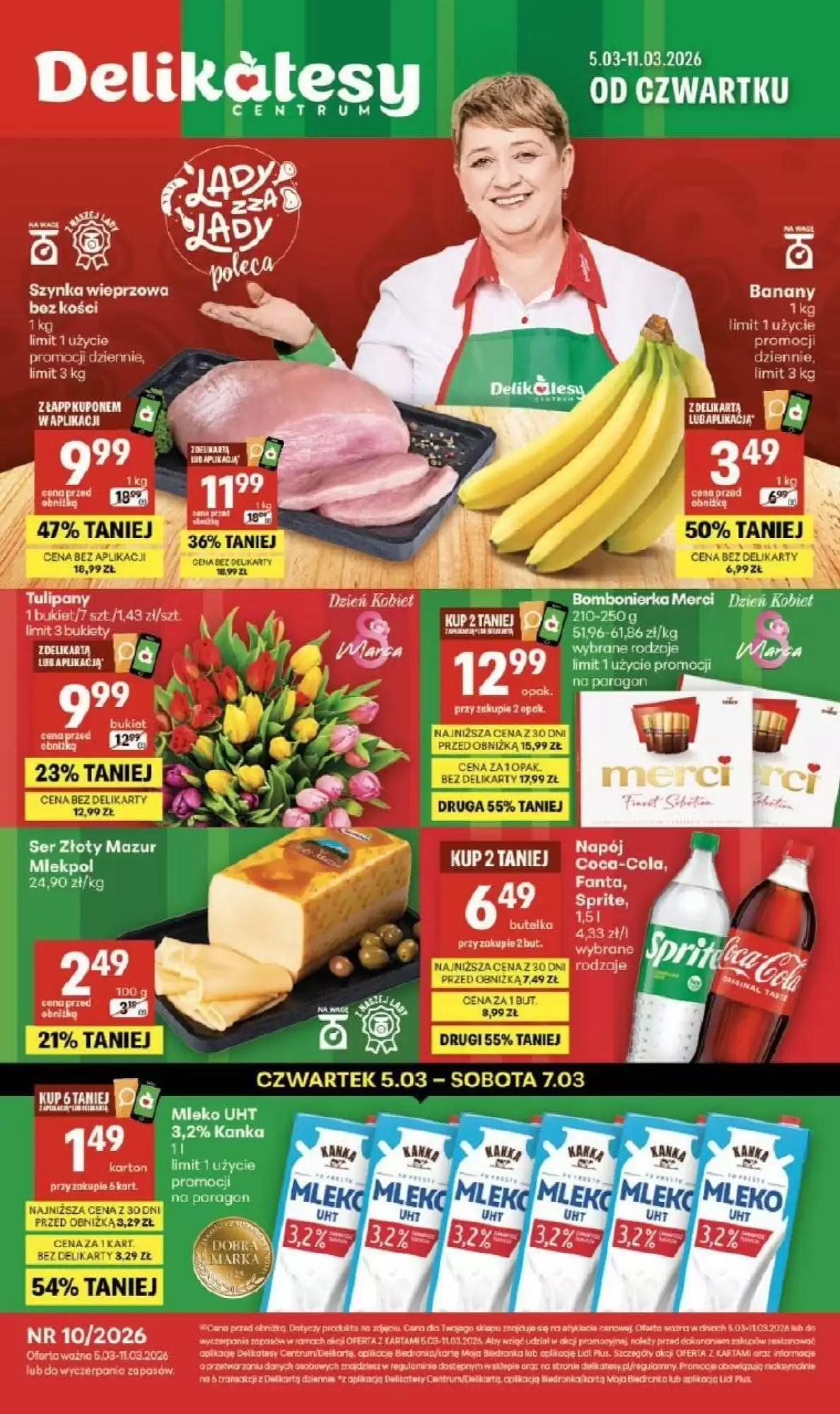 Gazetka Delikatesy Centrum od 05.03.2026 do 11.03.2026