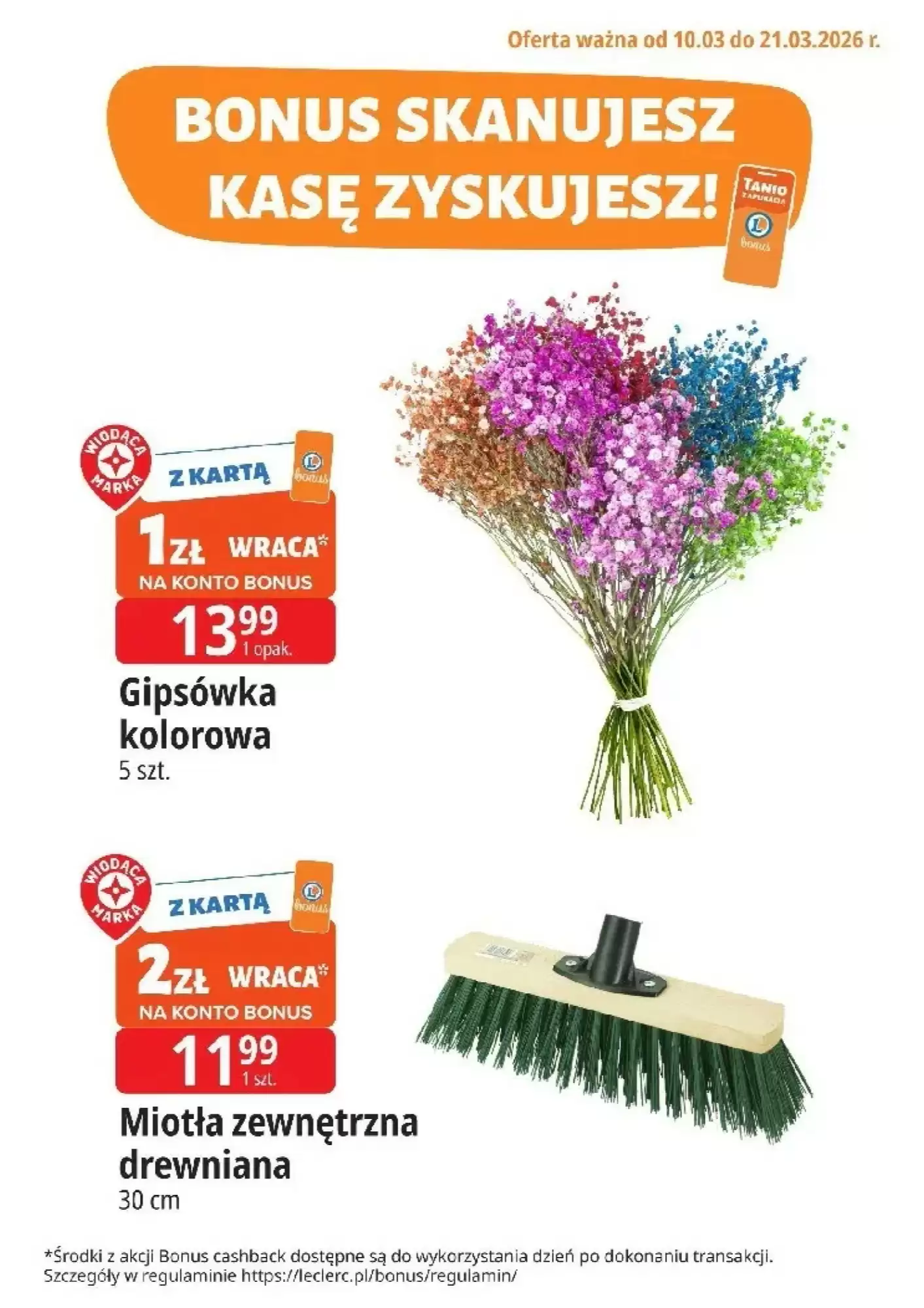 Gazetka E.Leclerc od 10.03.2026 do 21.03.2026