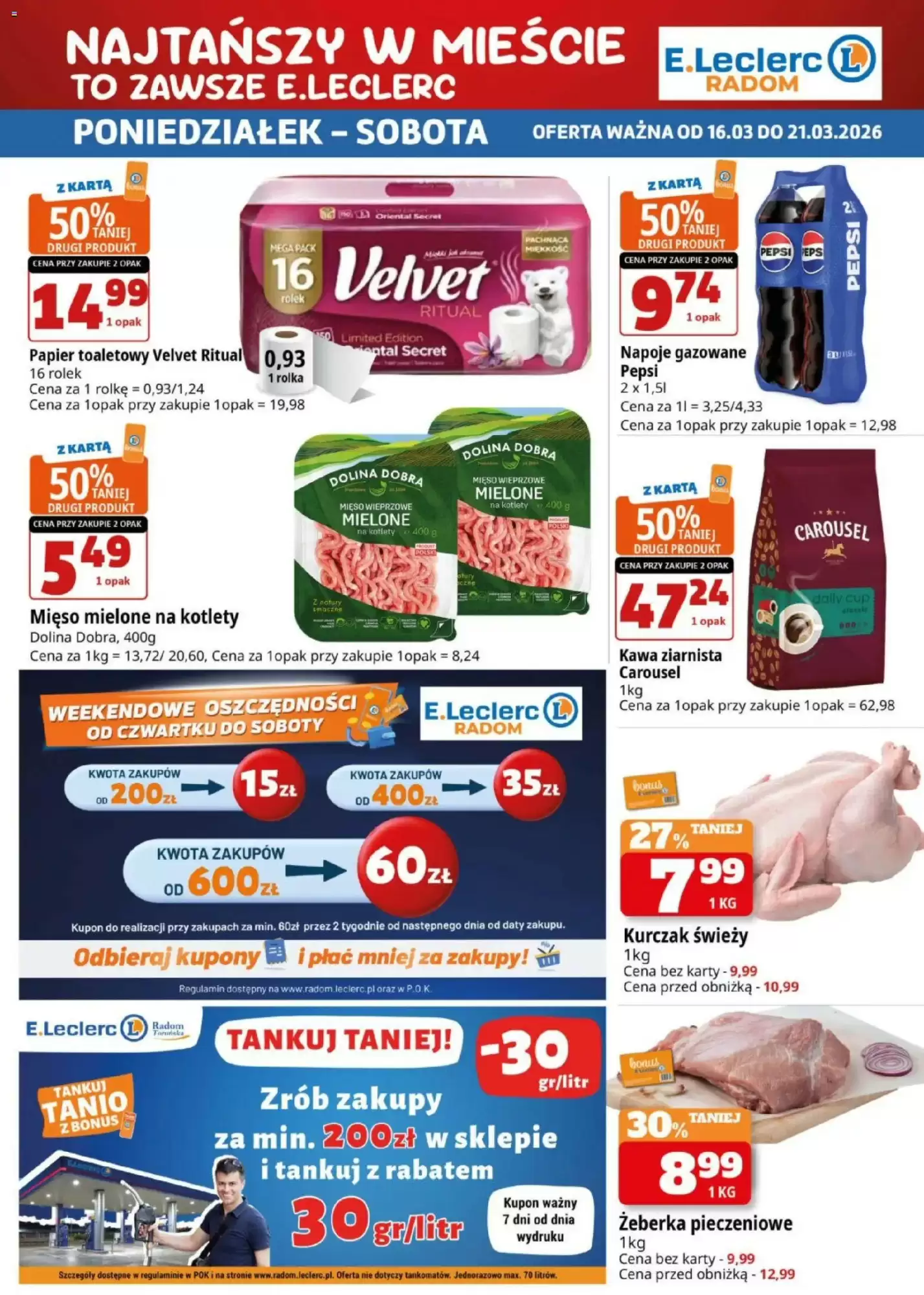 Gazetka E.Leclerc od 16.03.2026 do 21.03.2026