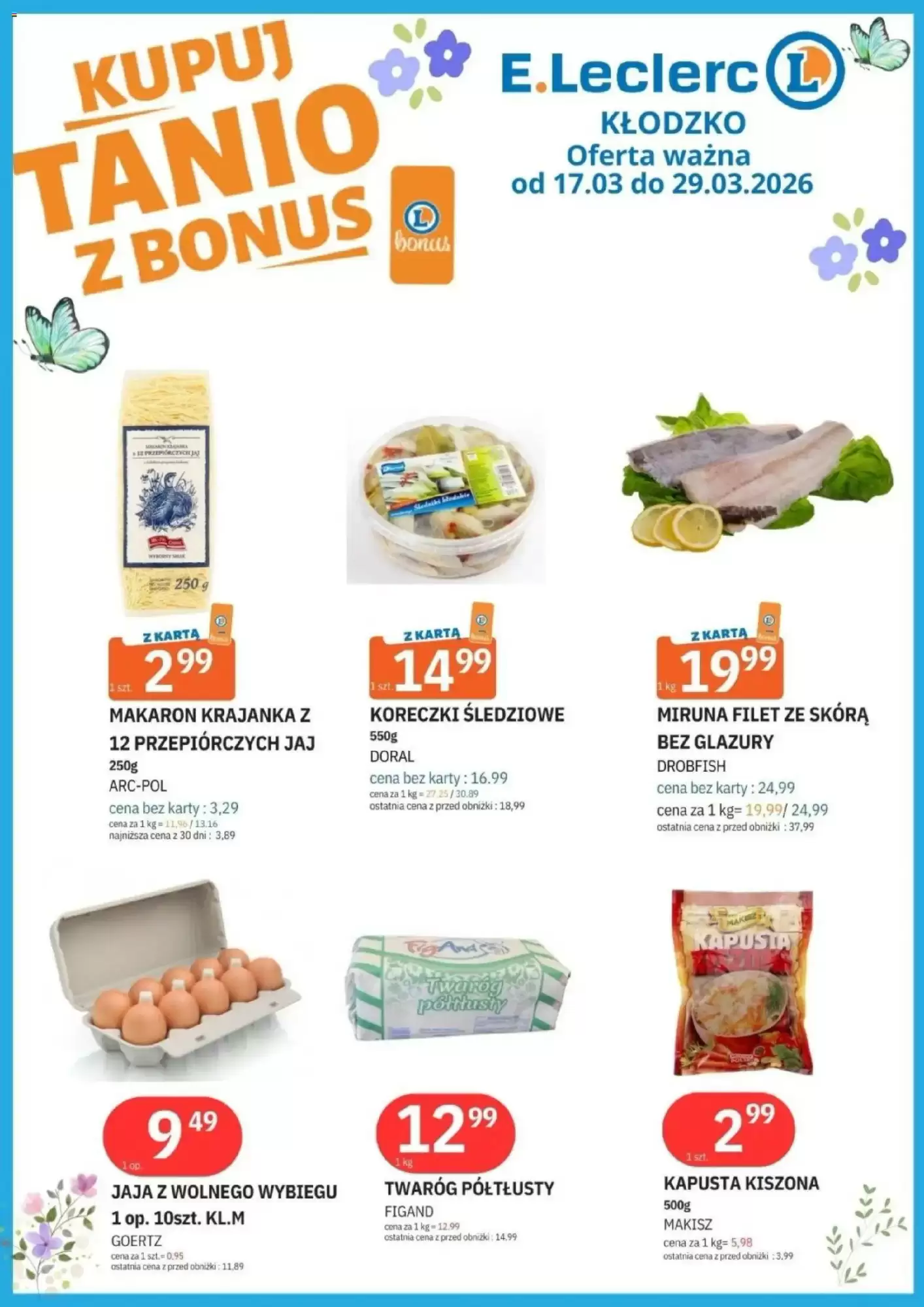 Gazetka E.Leclerc od 17.03.2026 do 29.03.2026