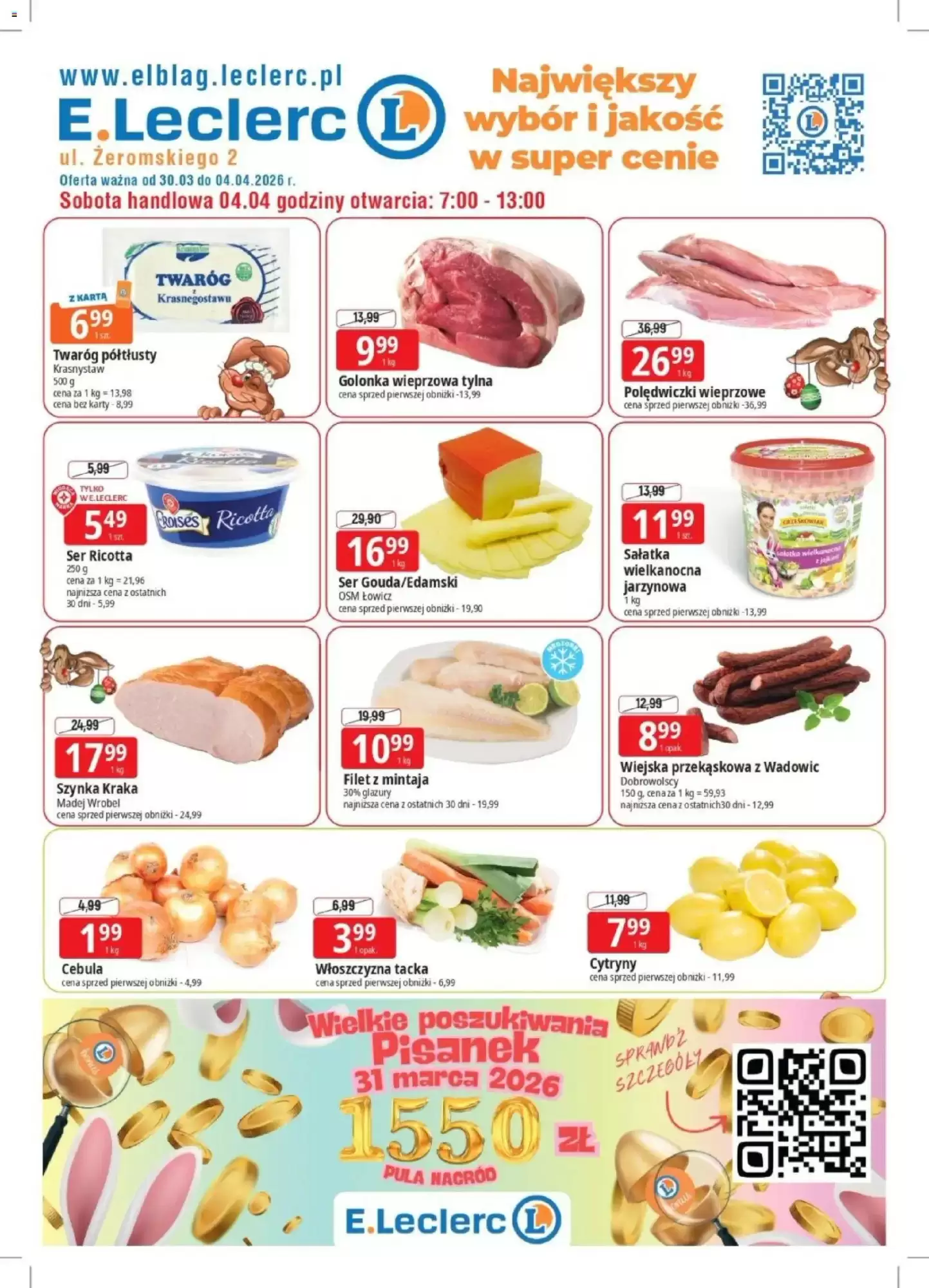 Gazetka E.Leclerc od 30.03.2026 do 04.04.2026