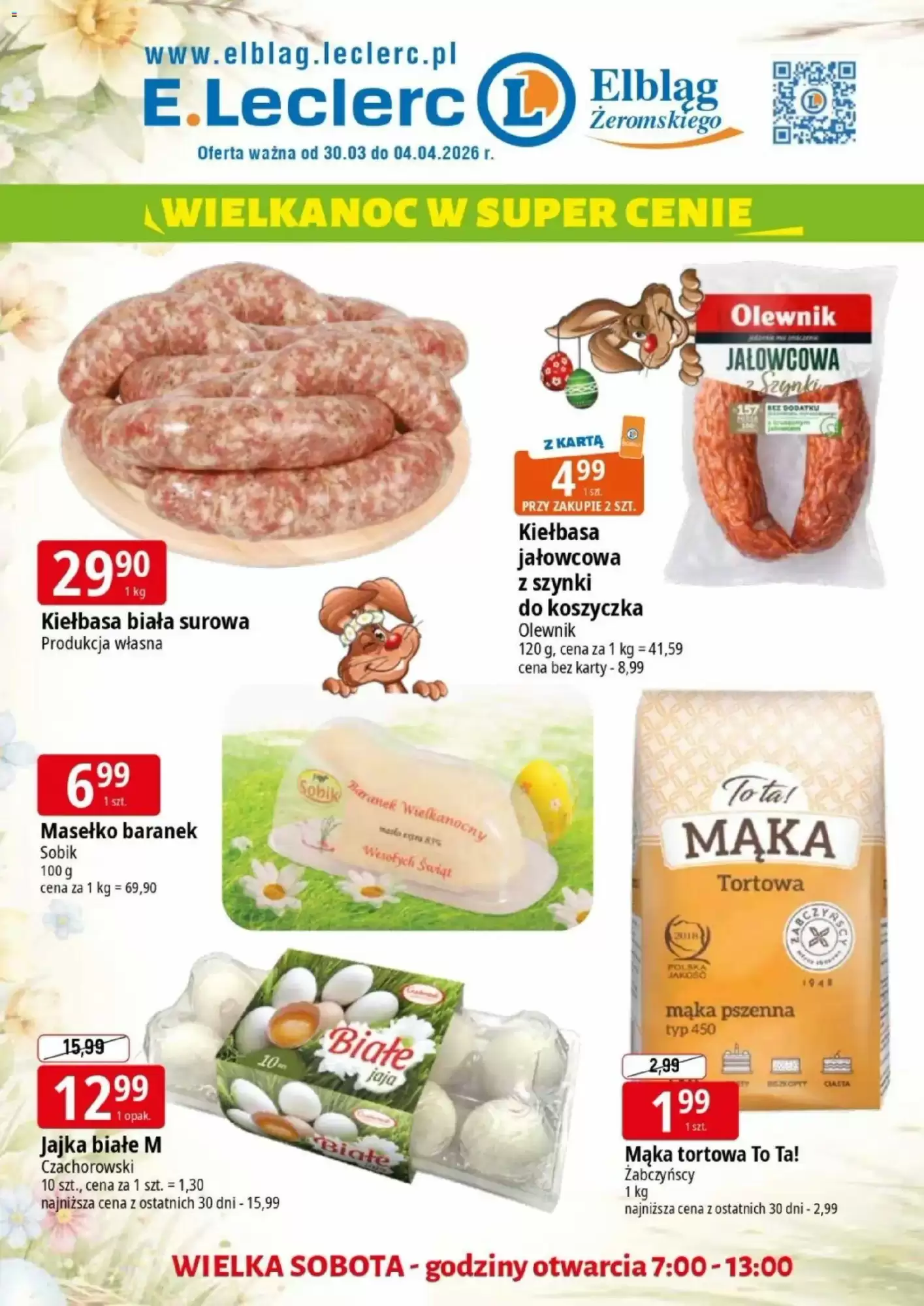Gazetka E.Leclerc od 30.03.2026 do 04.04.2026