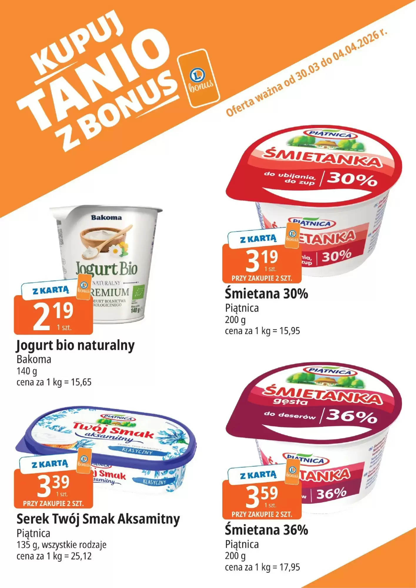 Gazetka E.Leclerc od 29.03.2026 do 04.04.2026