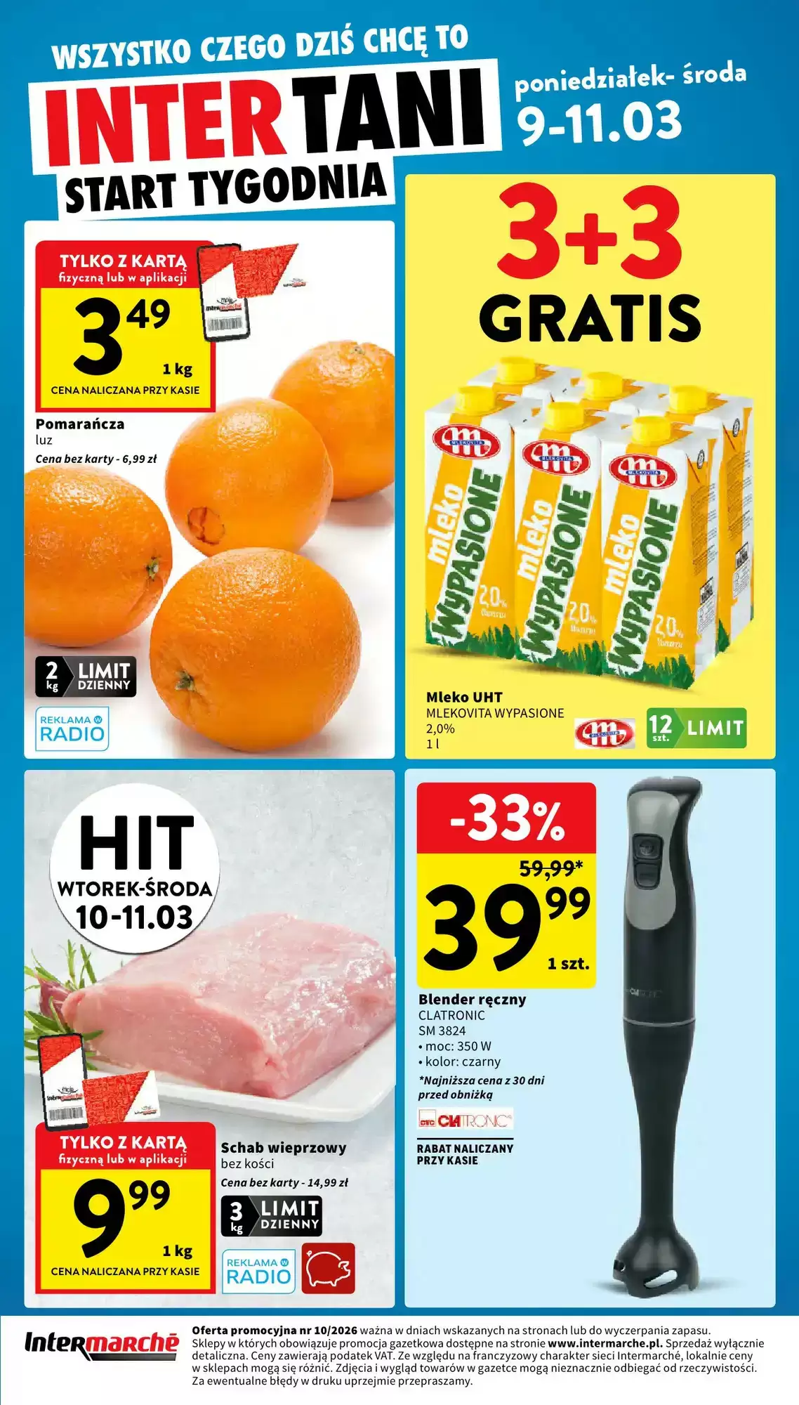 Gazetka Intermarche od 09.03.2026 do 11.03.2026