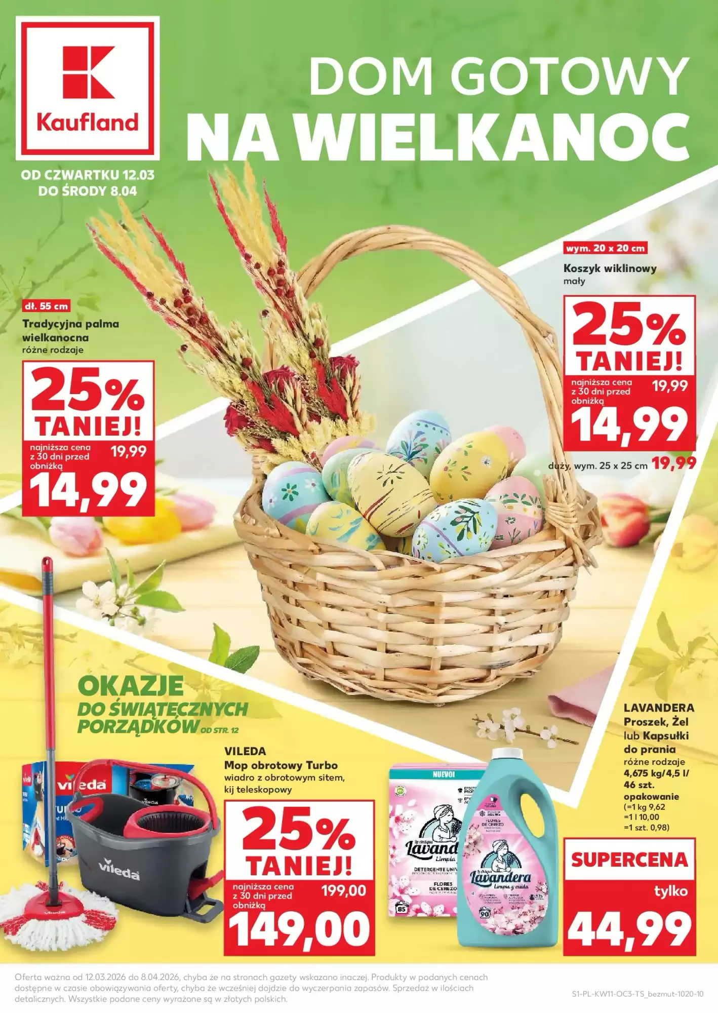 Gazetka Kaufland od 12.03.2026 do 08.04.2026