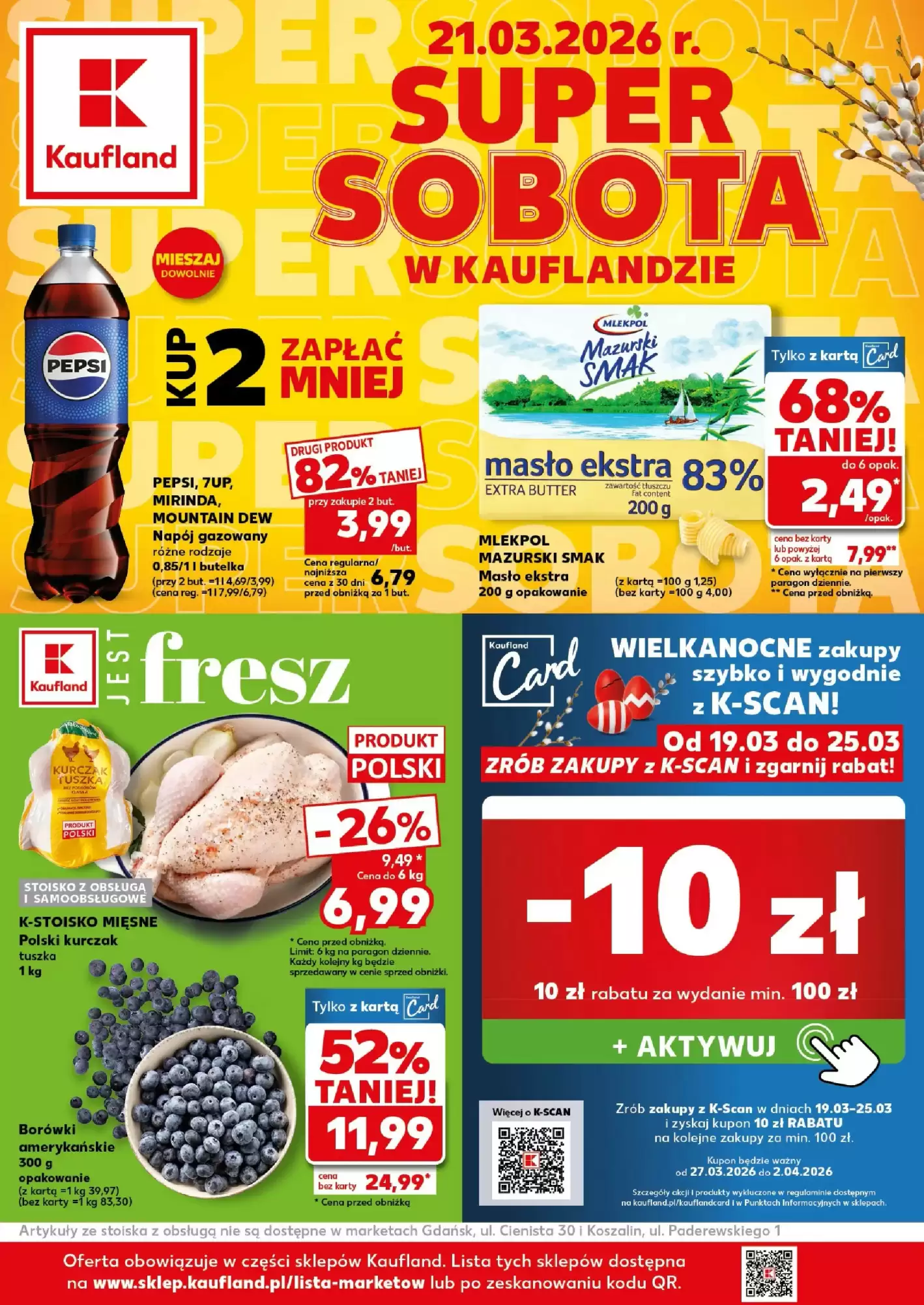 Gazetka Kaufland od 21.03.2026 do 21.03.2026