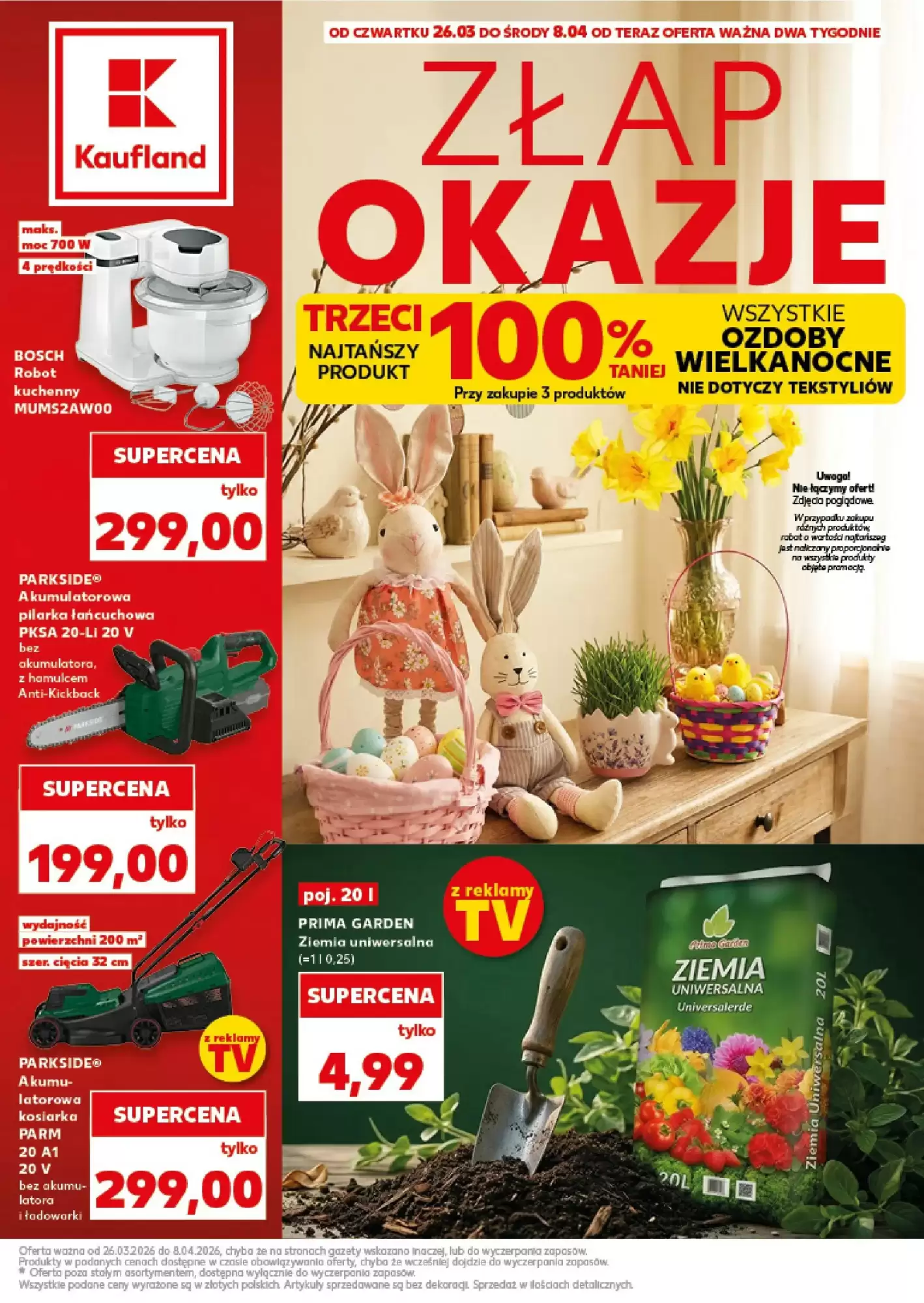 Gazetka Kaufland od 26.03.2026 do 08.04.2026