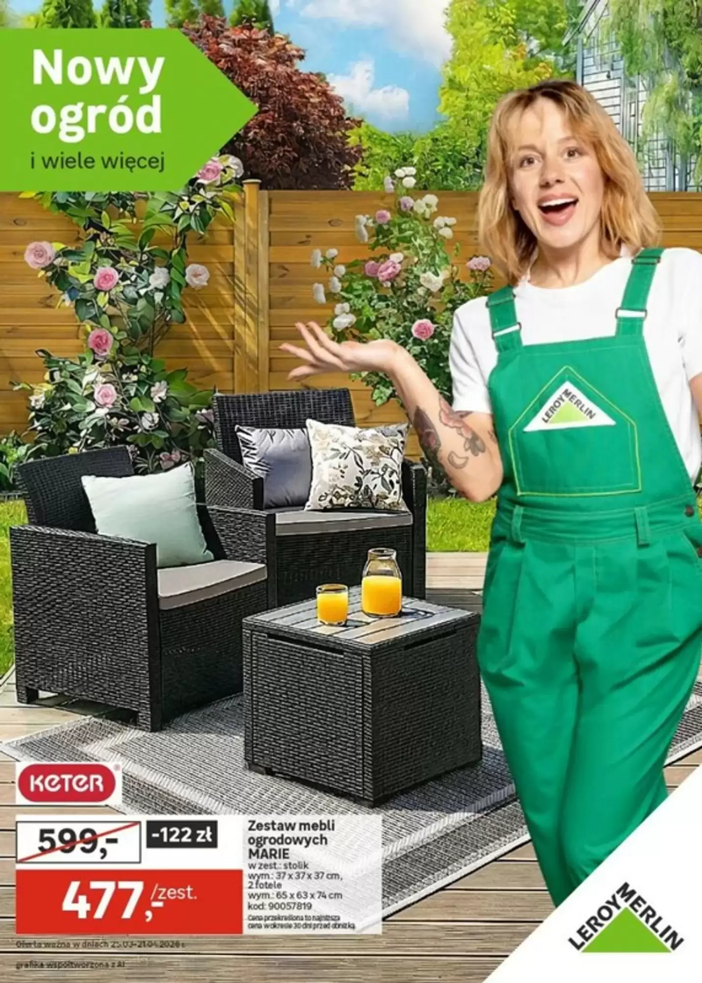 Gazetka Leroy Merlin od 25.03.2026 do 21.04.2026